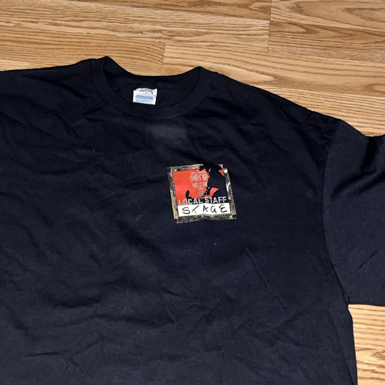 Behind Every Great Show Is A Bad A** Local Crew T Shirt Toby Keith XL Original