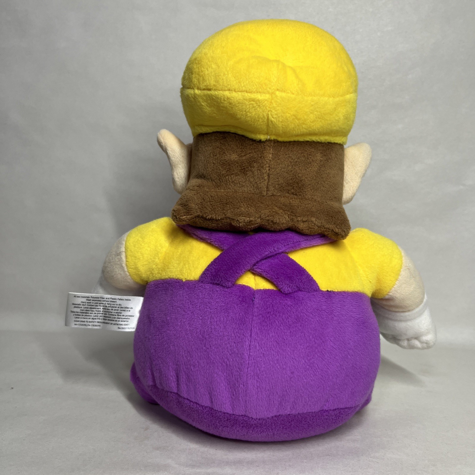 Super Mario Allstar Collection Wario 10″ Plush Little Buddy 2017 Nintendo Toy