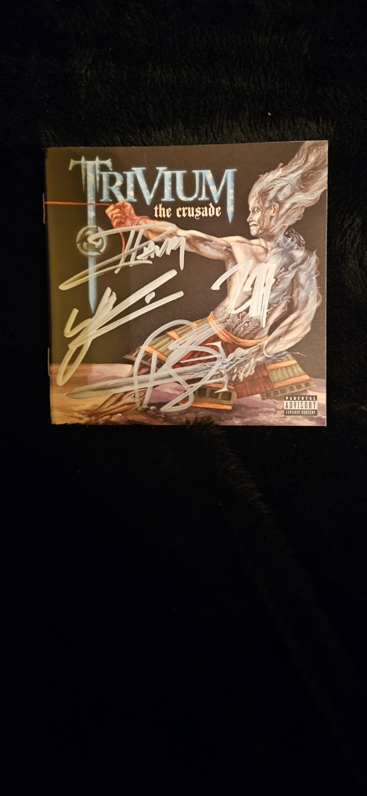 **Signed** Trivium “The Crusade ” CD
