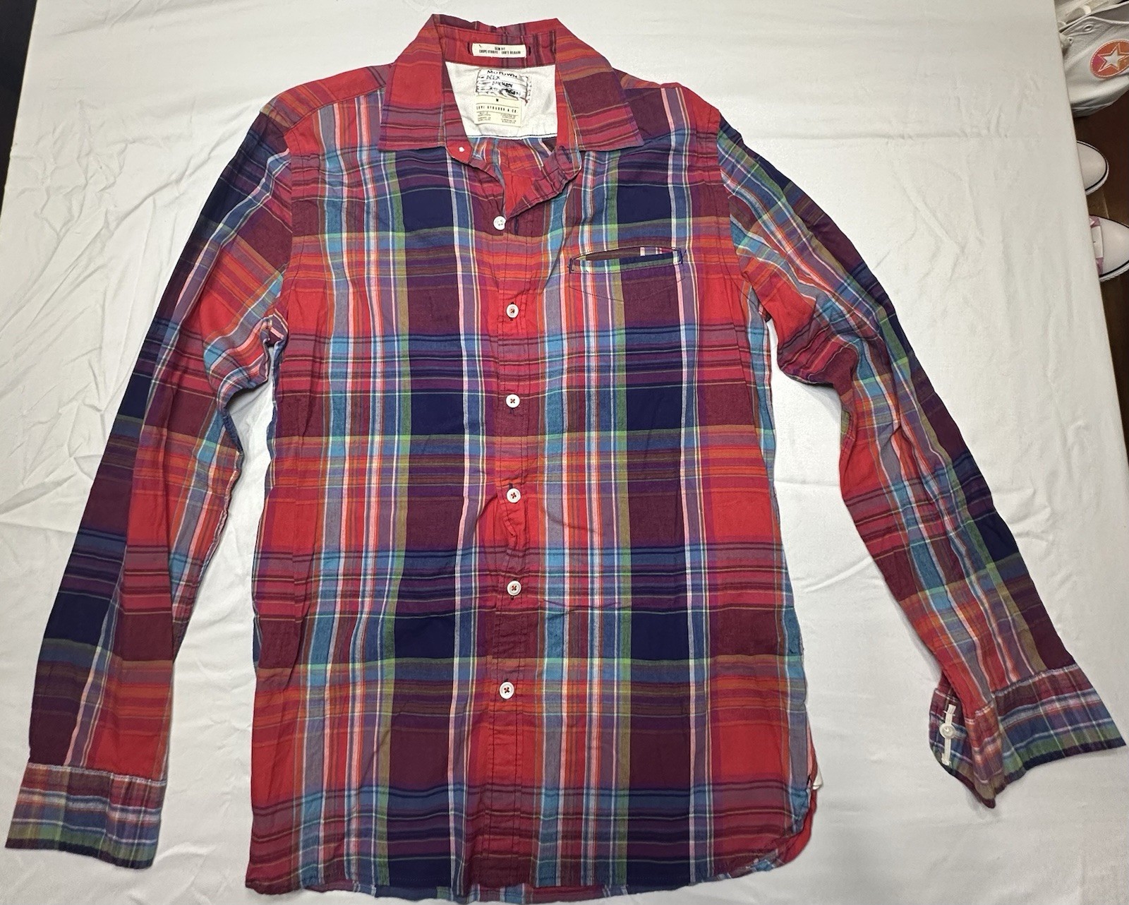 Stage Worn Broadway Costume Shirt Motown The Musical Mickey Stevenson Levi M