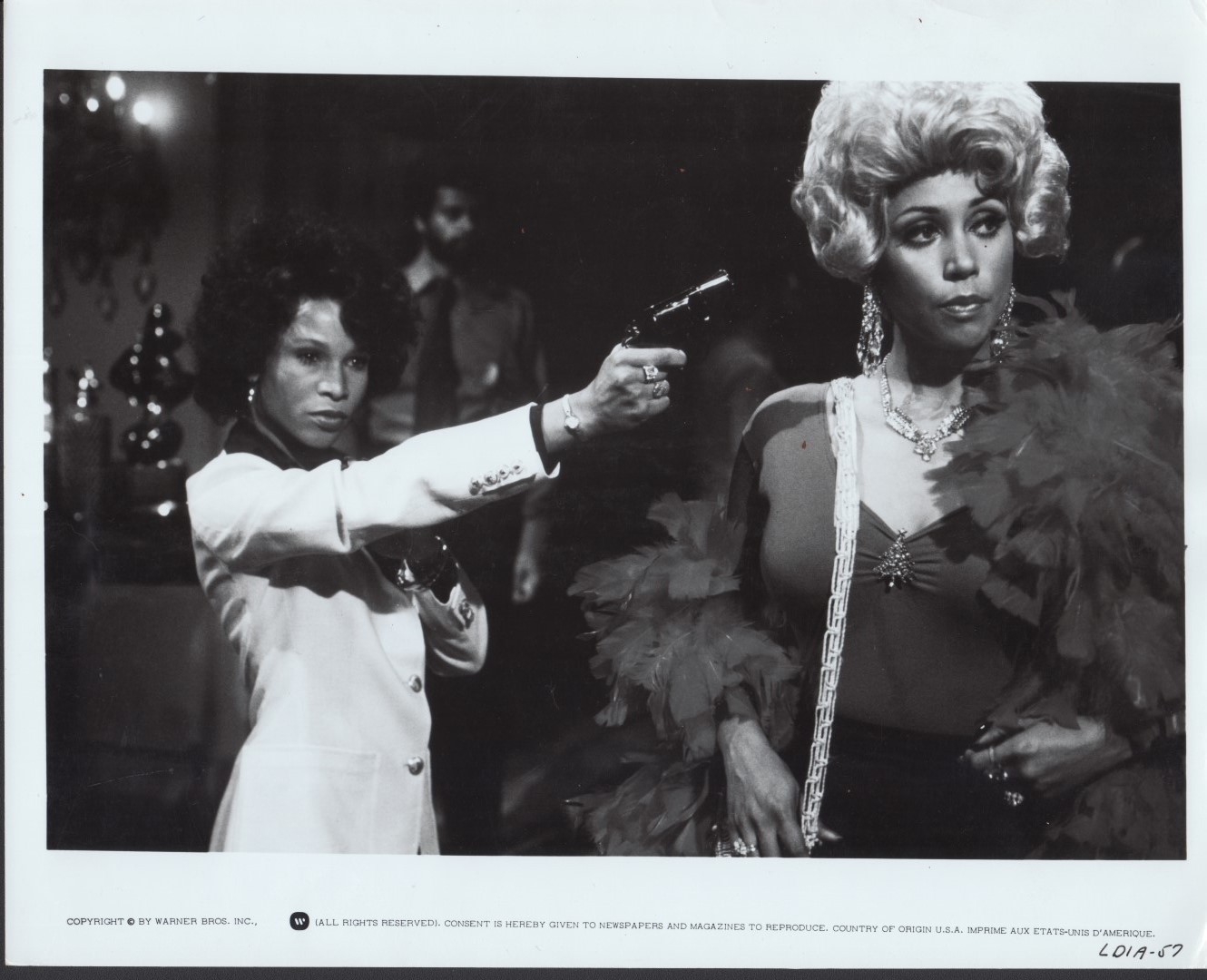 Let’s Do It Again 1975 8×10 black & white movie still #57