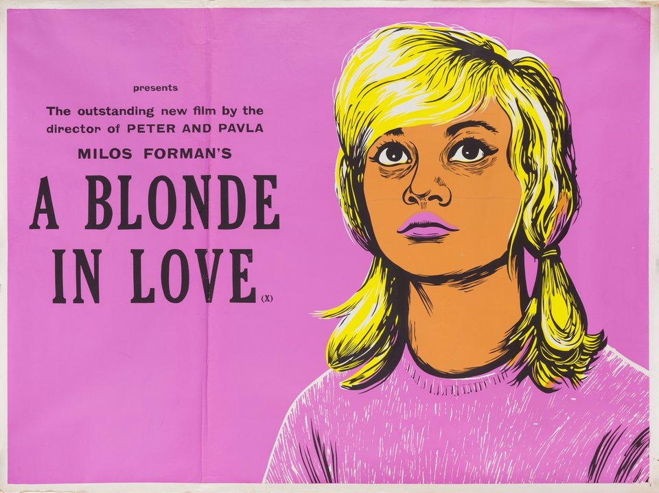 Loves of a Blonde 1966 British Quad Poster