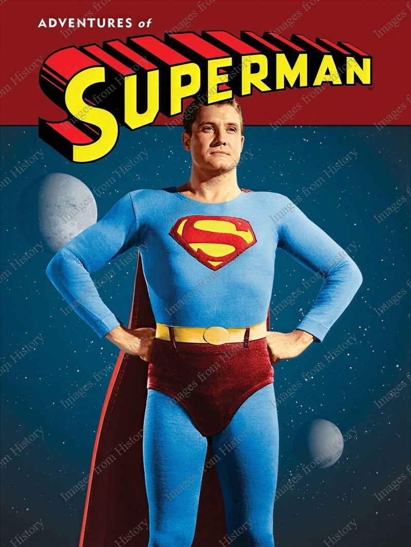 8×10 Print George Reeves The Adventures of Superman 1952 #767