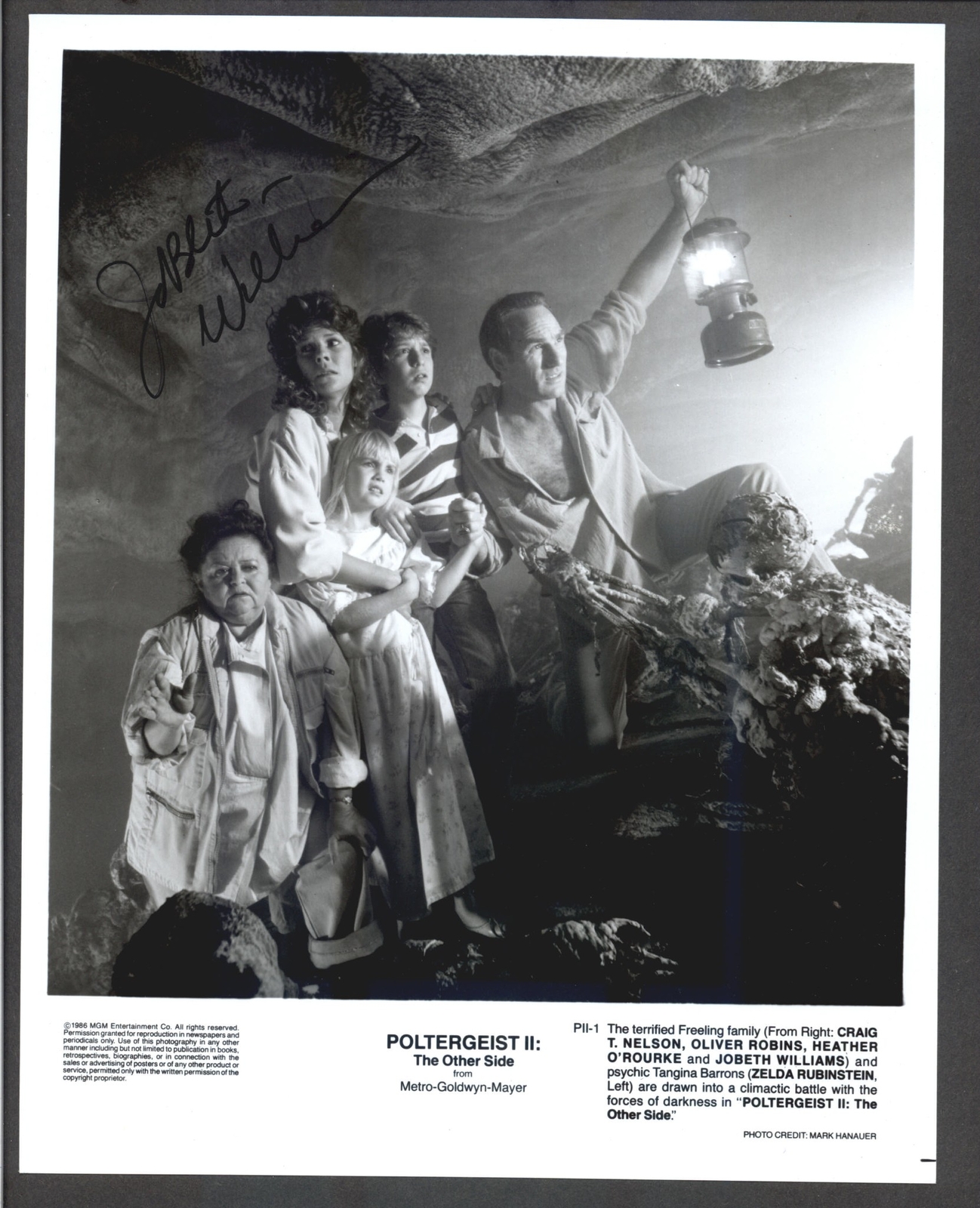 Jobeth Williams – Signed Autograph Movie Still – Poltergeist II