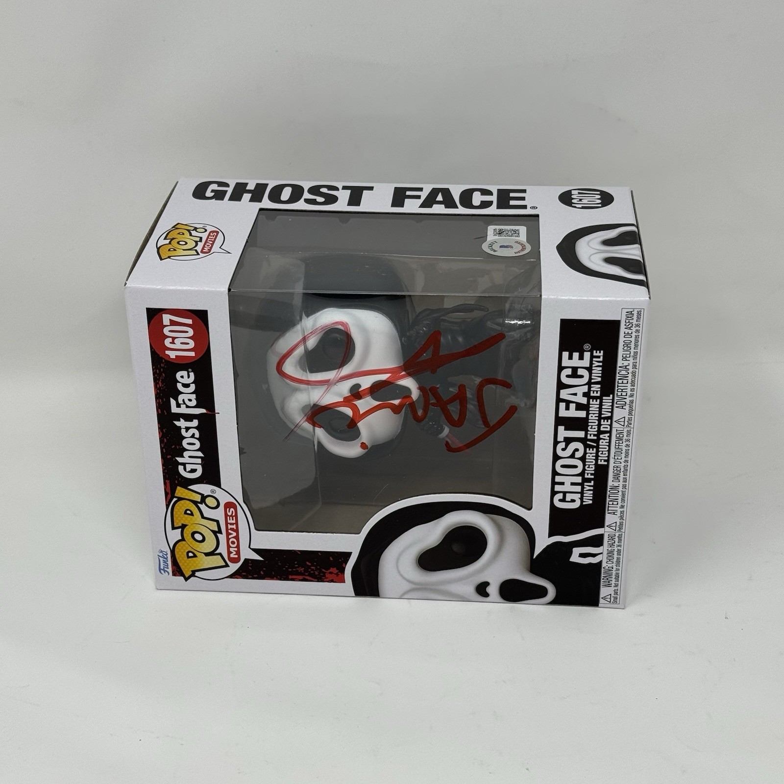 Jamie Kennedy Signed Scream Ghost Face Funko Pop Autograph Randy Beckett COA