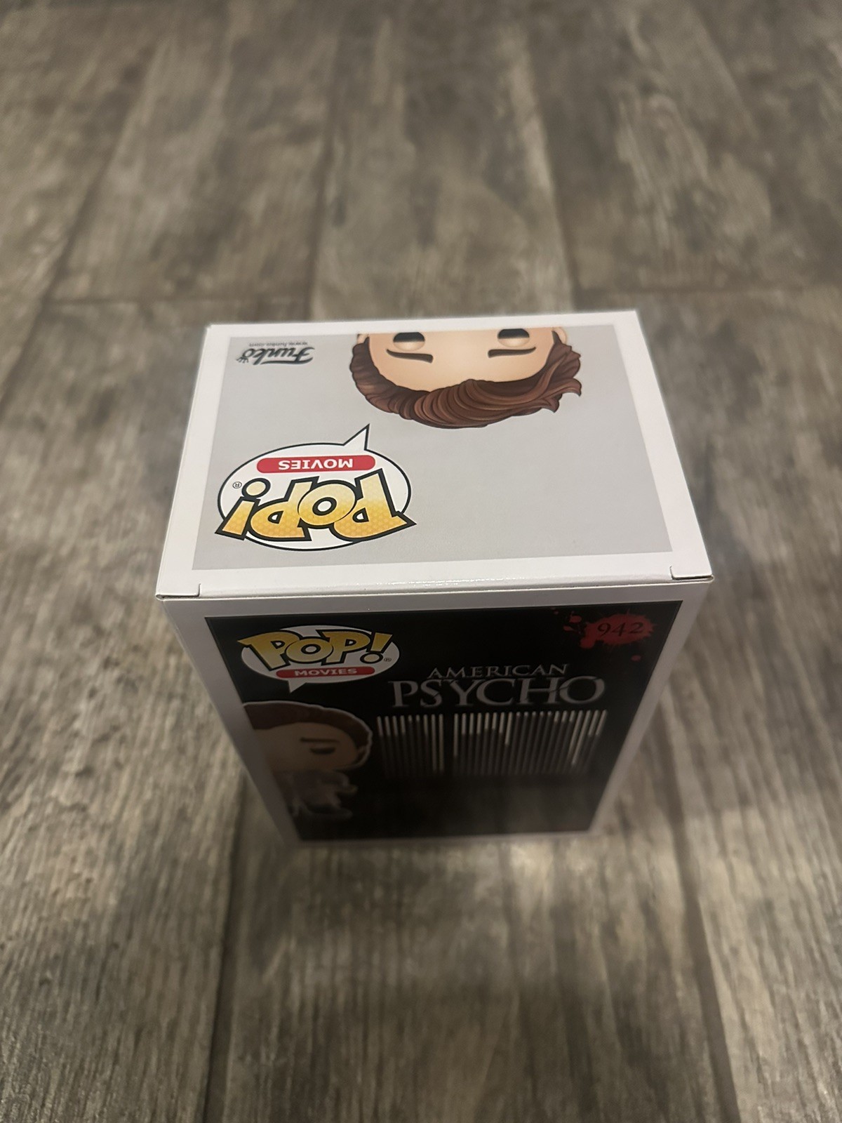 CHRISTIAN BALE SIGNED PATRICK BATEMAN AMERICAN PSYCHO FUNKO POP BAS COA