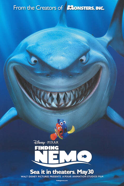 Finding Nemo Movie Poster 17 X 12 Reproduction