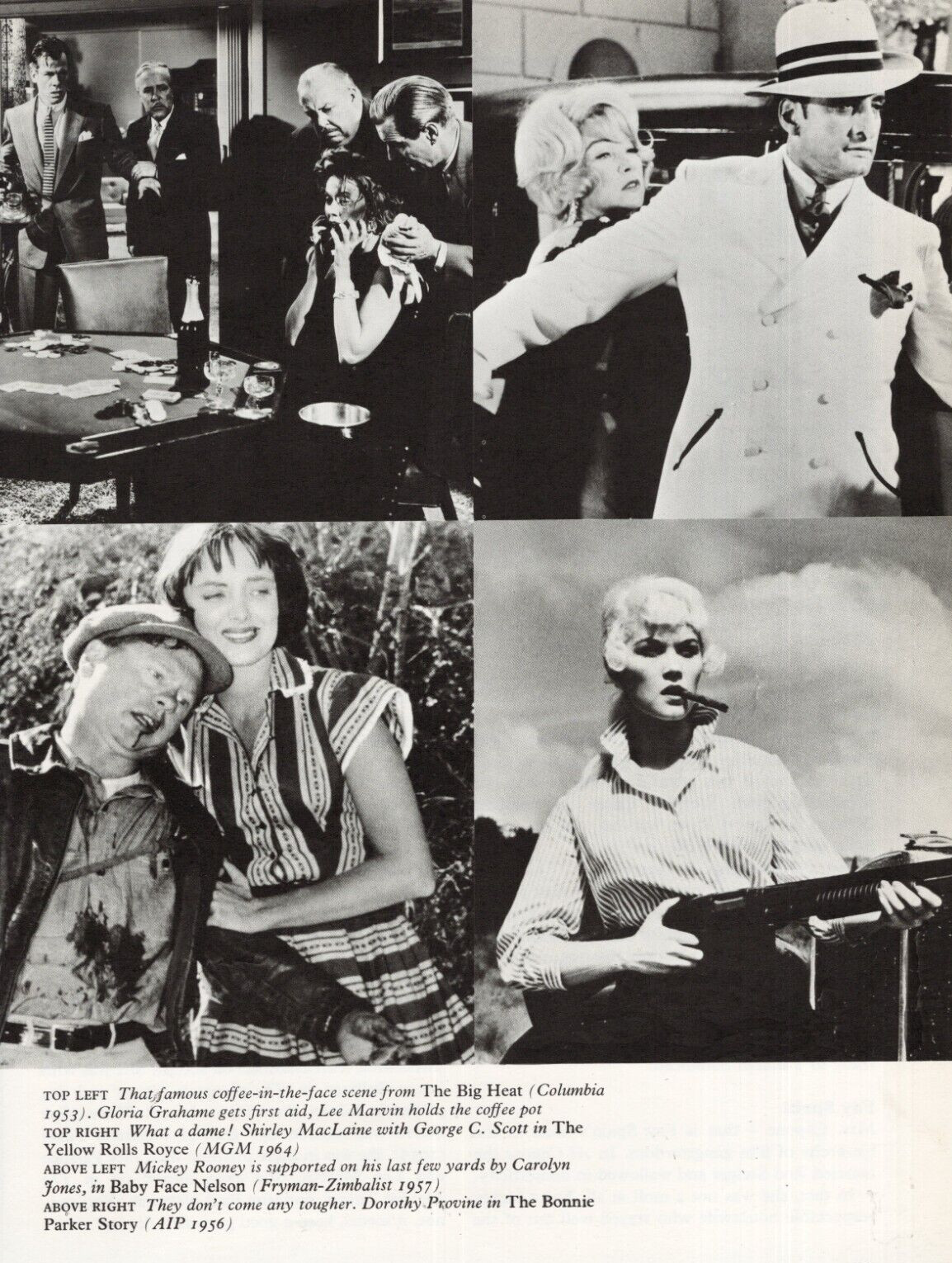 Carolyn Jones Dorothy Provine Magazine Photo Clipping 1 Page C1318
