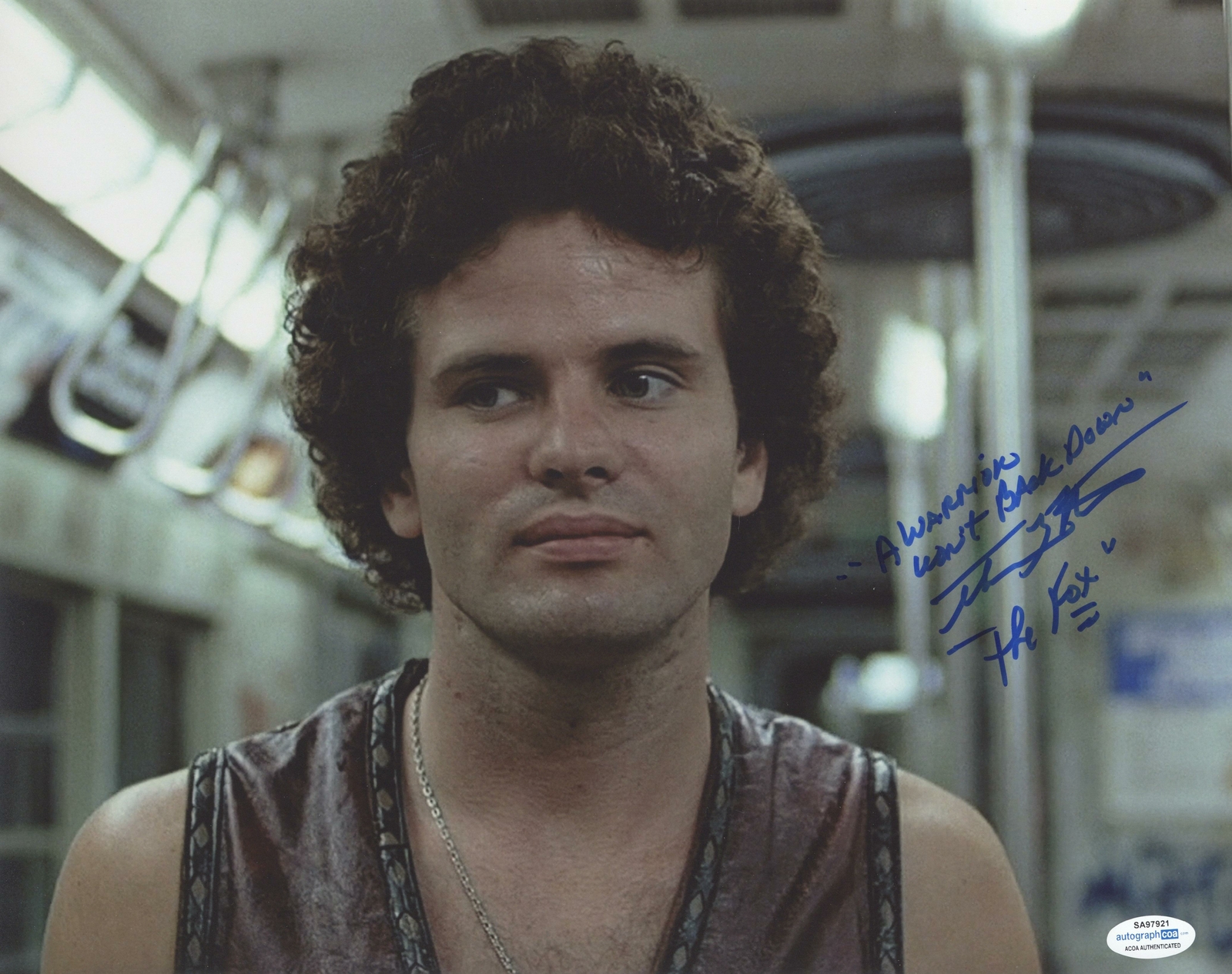 Thomas Waites “The Warriors” AUTOGRAPH Signed ‘The Fox’ 11×14 Photo B ACOA