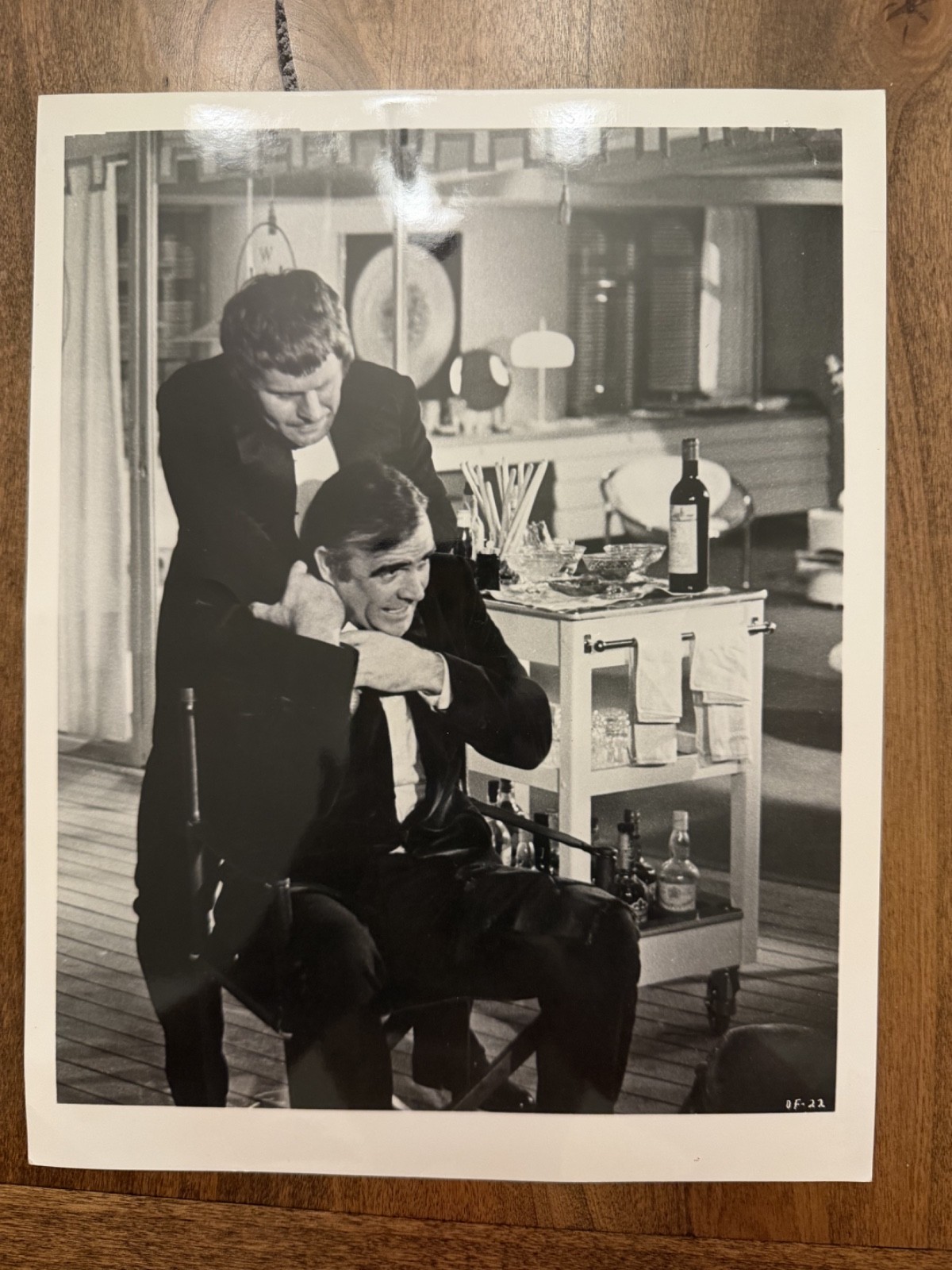 8×10 photo Movie Still-1971 DIAMONDS ARE FOREVER Feat Sean Connery Bruce Glover