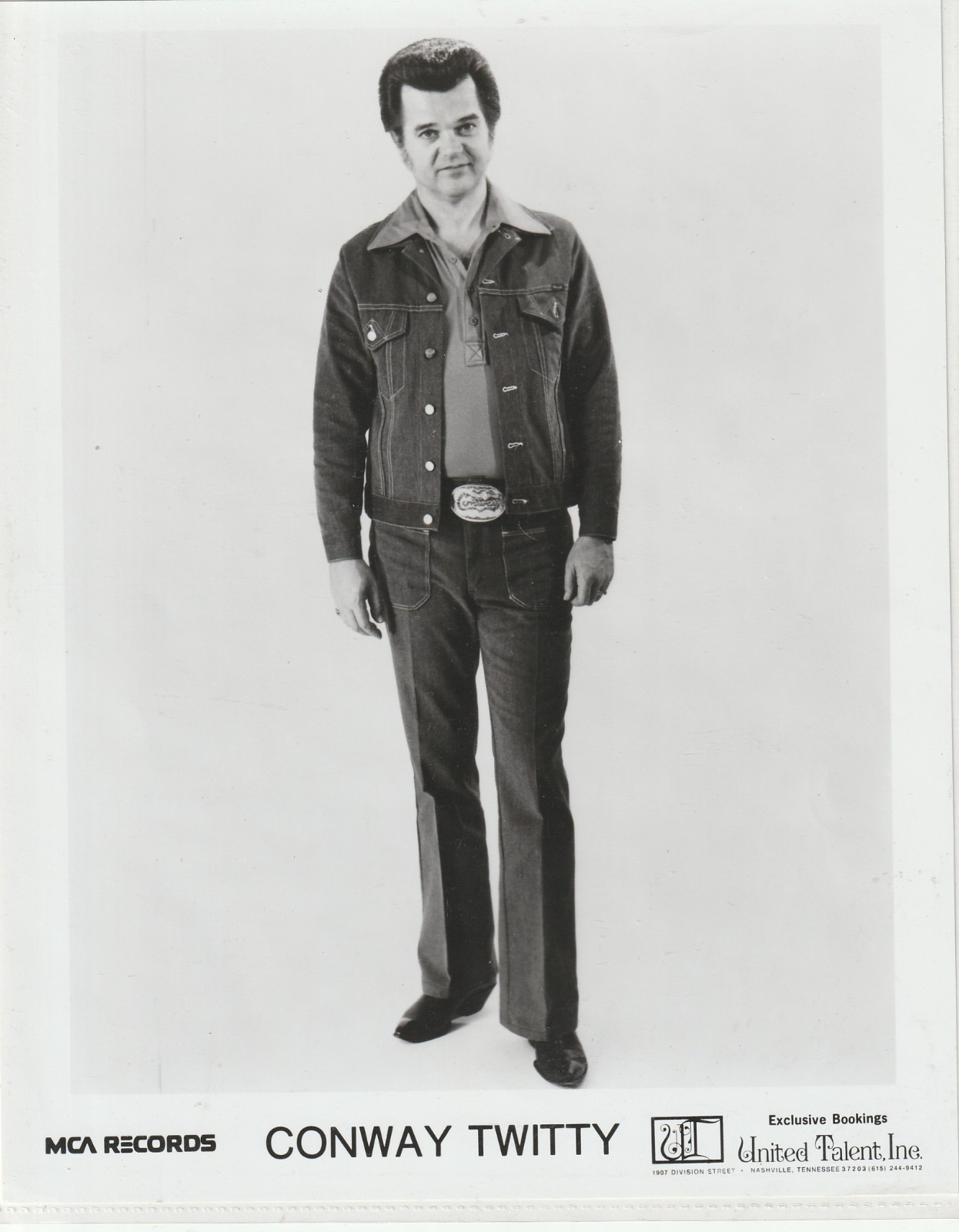Conway Twitty – Original Publicity Promo Photos 12 8×10 Loretta Lynn