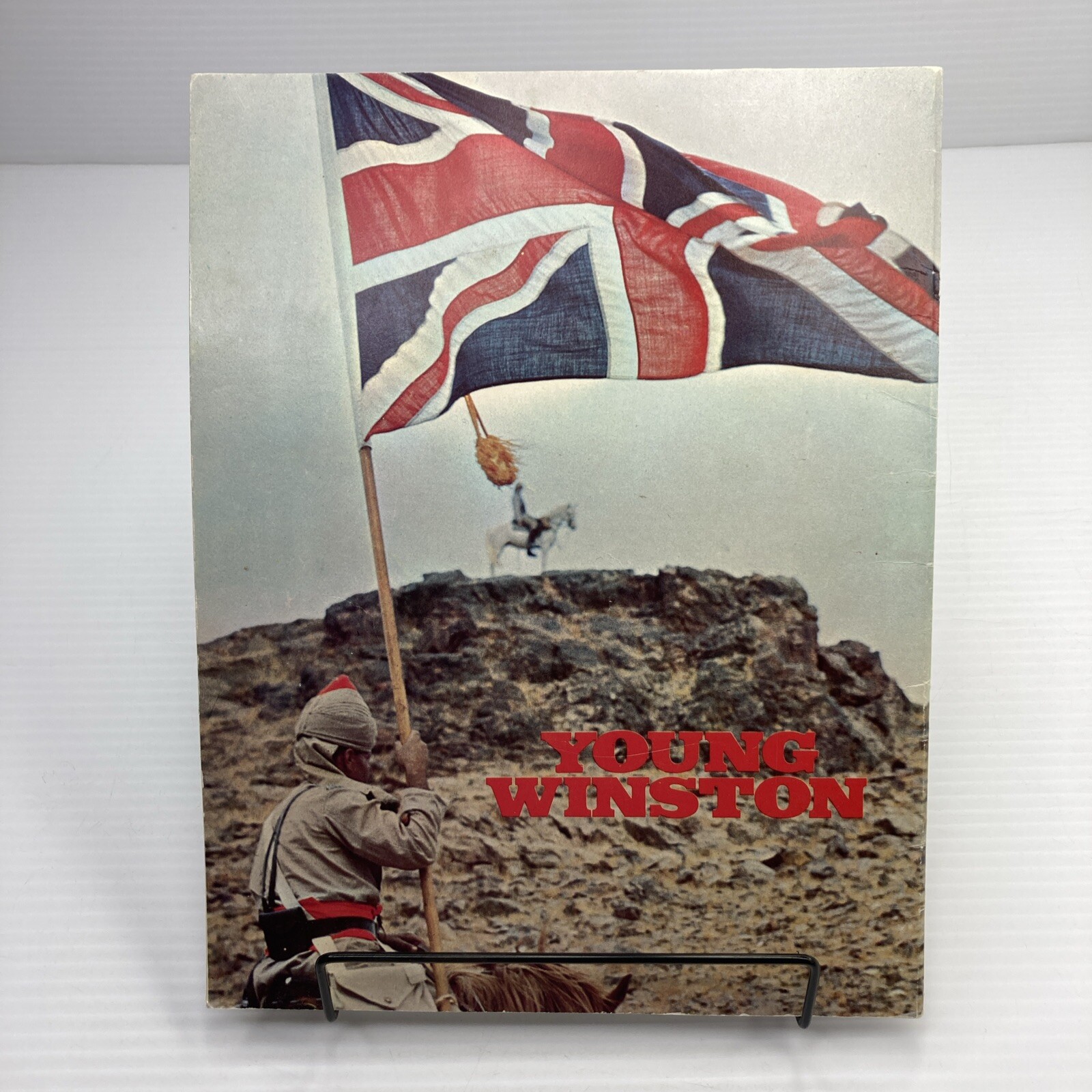 Young Winston 1972 Movie Program Brochure Simon Ward as Winston Churchill