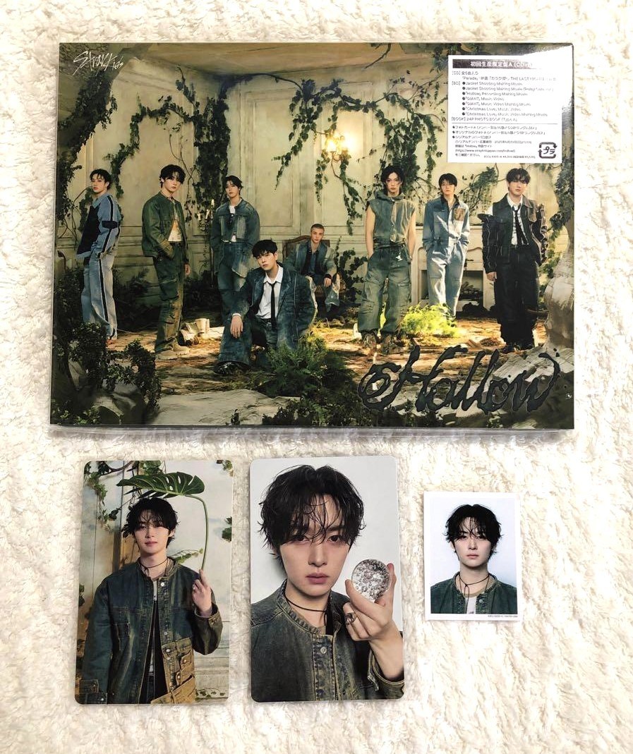 Stray Kids Lee Know HOLLOW Japan Album A ver. Official CD + BD + Photocards SET