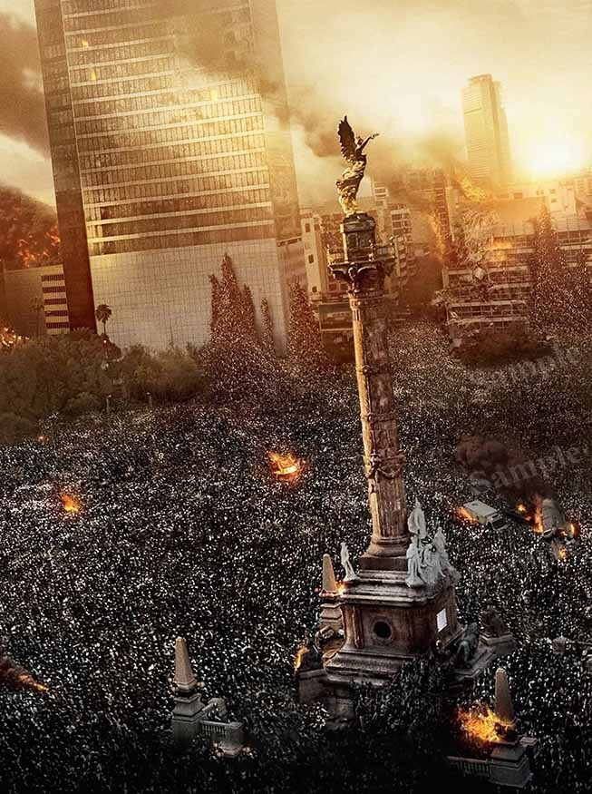 Photo Poster World War Z 2013 CL3991