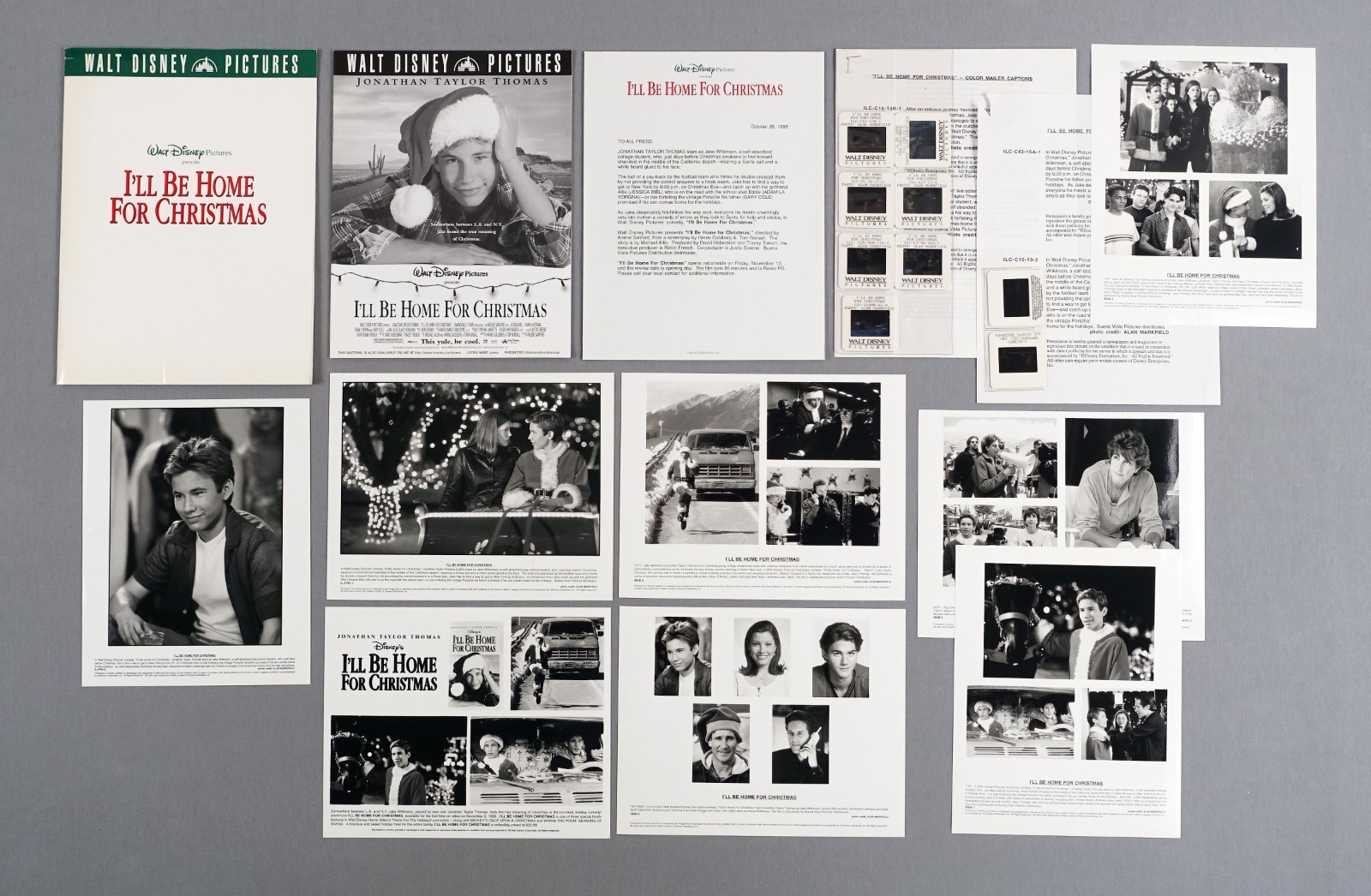 I’ll Be Home for Christmas Movie Press Kit – Jonathan Taylor Thomas Jessica Biel