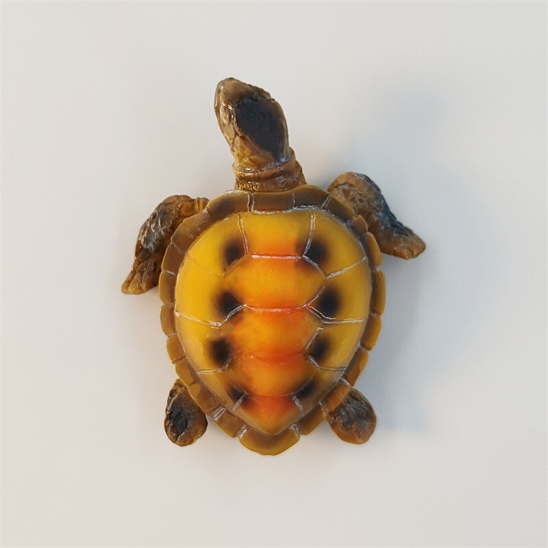 Sea Turtle Maldives Tourist Travel Souvenir 3D Resin Fridge Magnet Craft Gift