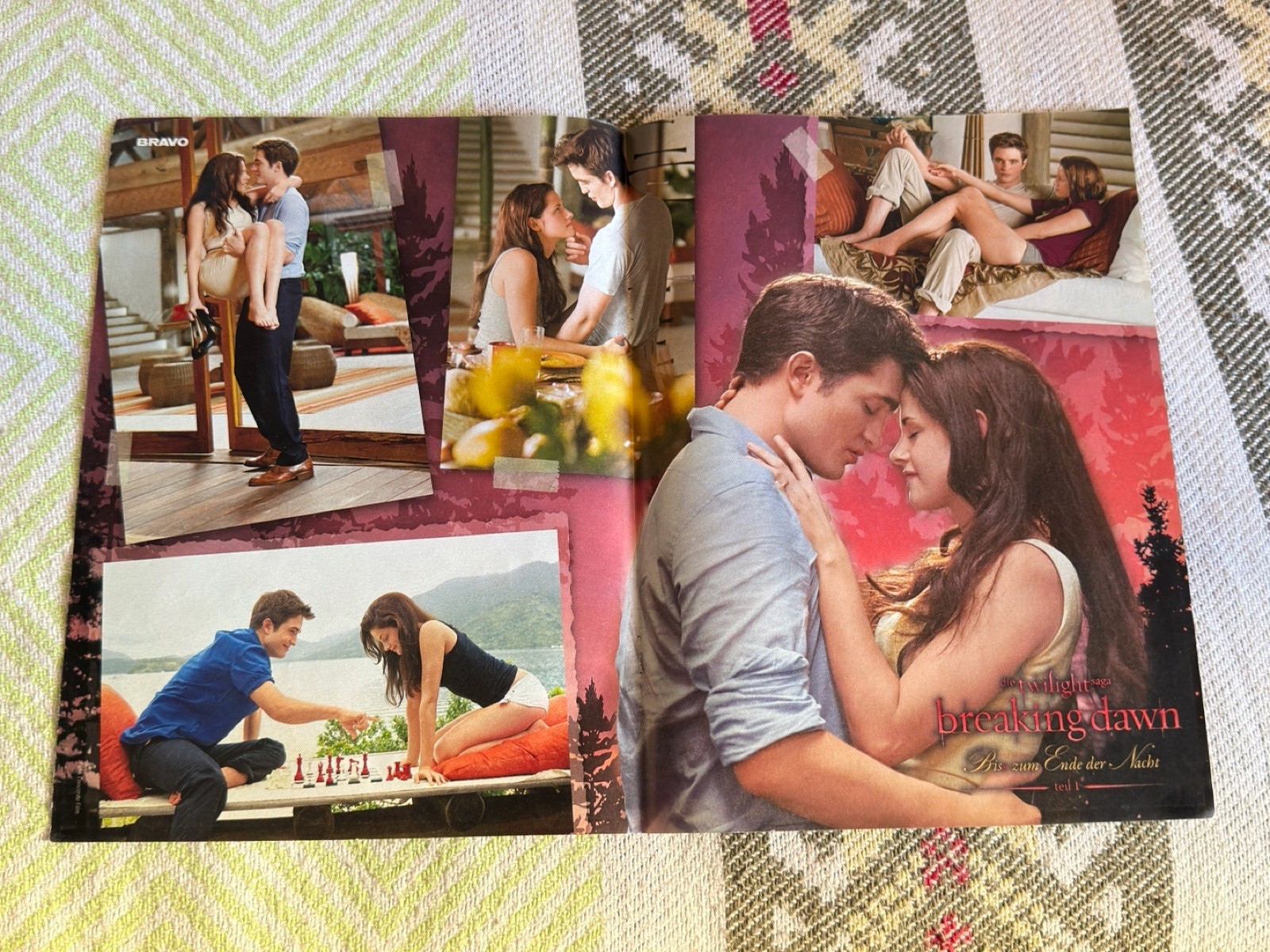 Twilight Poster, Robert Pattinson, Kristen Stewart