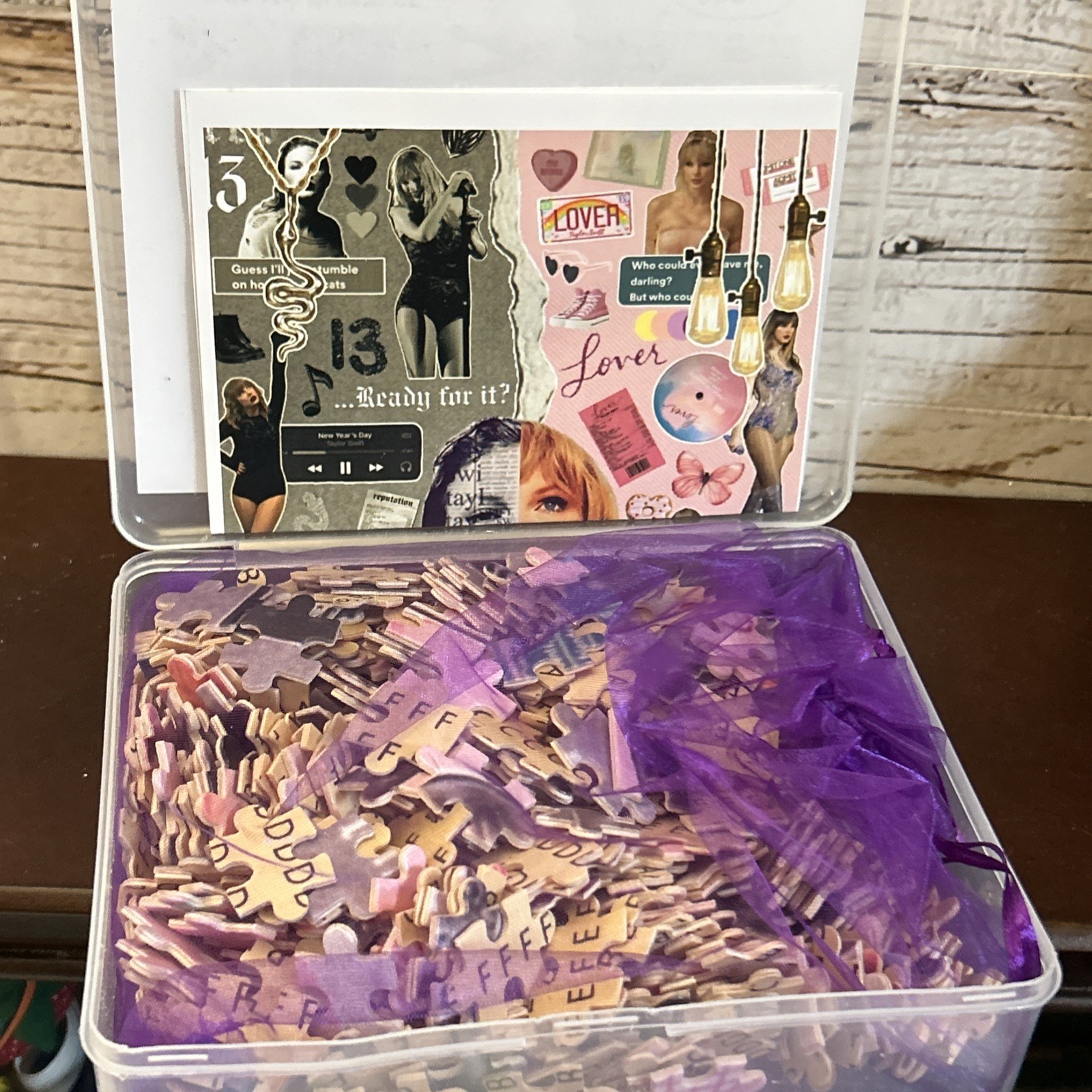 Taylor Swift Lover Reputation Jigsaw Puzzle 500 Pieces *read* storage box damage