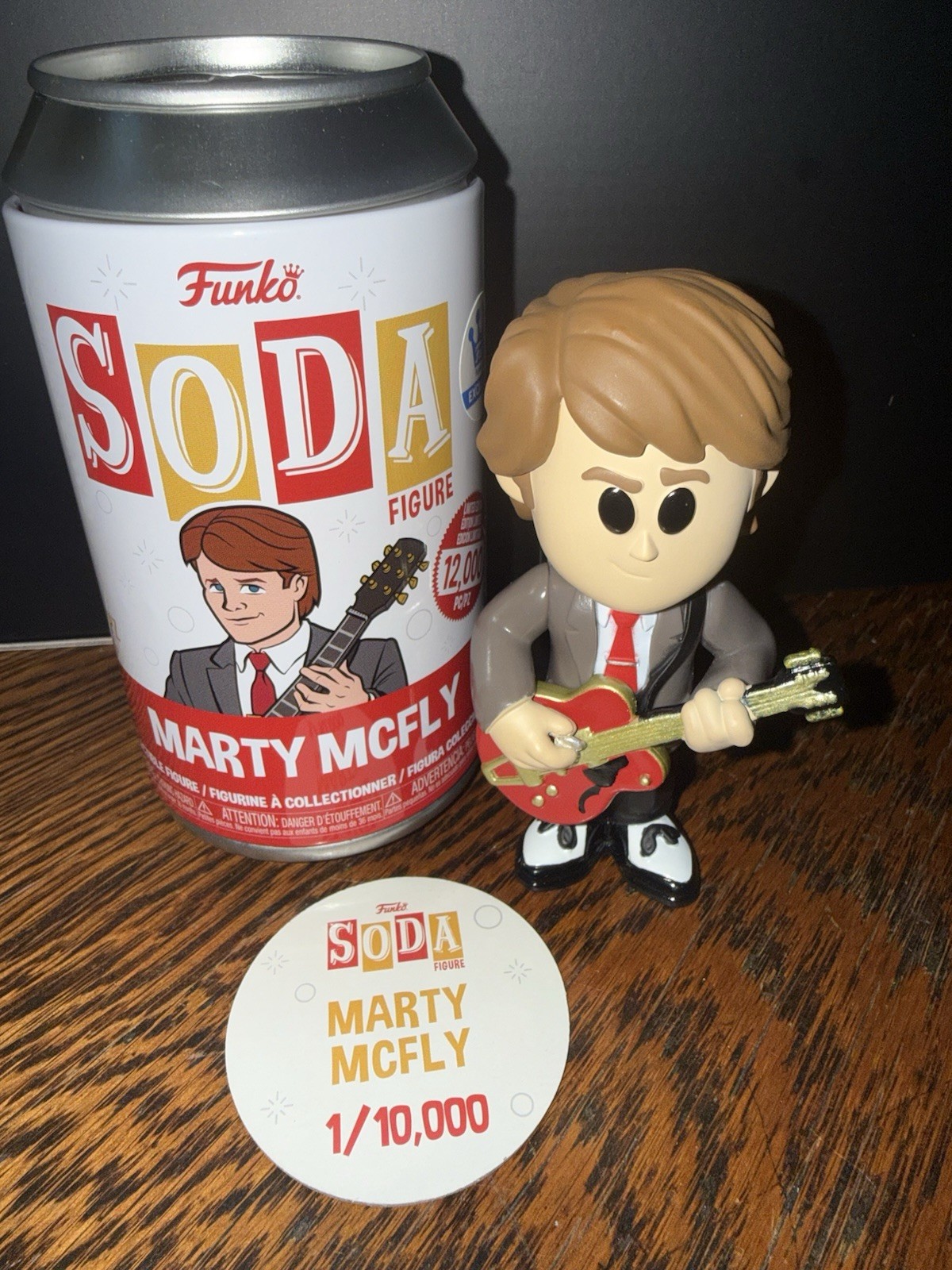 Funko SODA Marty McFly Movies Vinyl Figure Common Michael J Fox