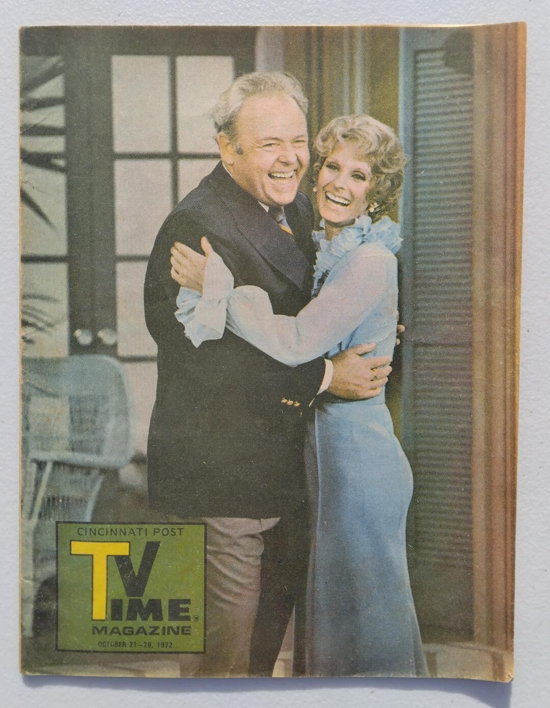 Caroll O’Connor & Cloris Leachman 1972 Local TV Guide – OF THEE I SING Gershwin