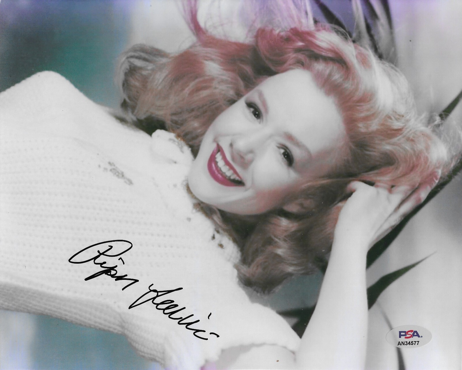 Piper Laurie PSA/DNA Signed 8×10 Photo Autographed The Hustler
