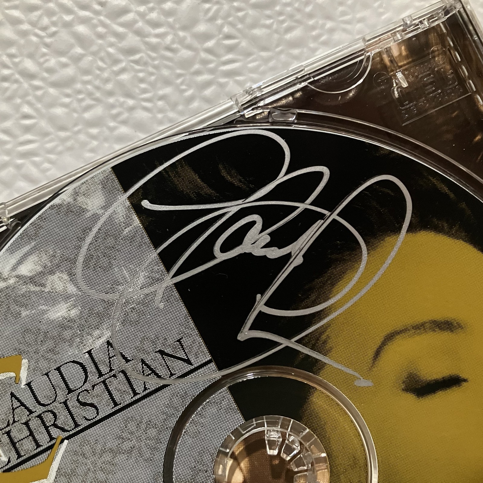 Autographed 12½x18 Erotic Art Poster & Audio CD – Claudia Christian