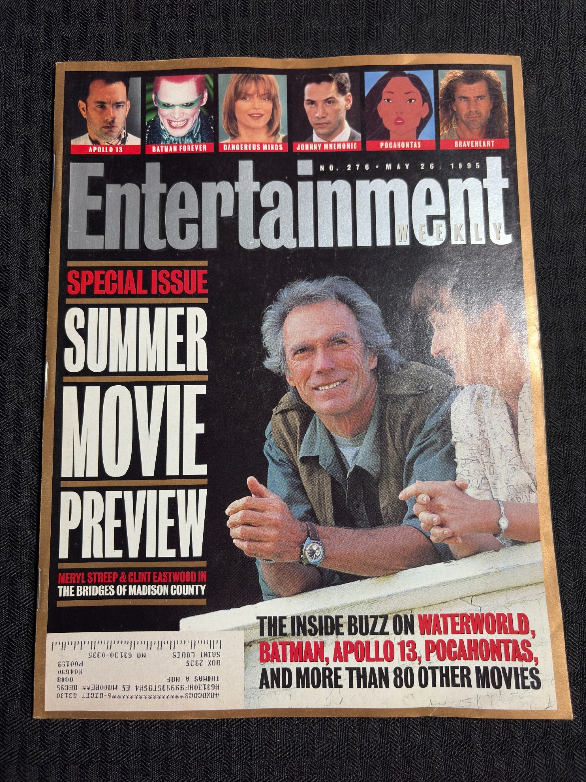 1995 ENTERTAINMENT WEEKLY Magazine #276 FN 6.0 Summer Movie Preview