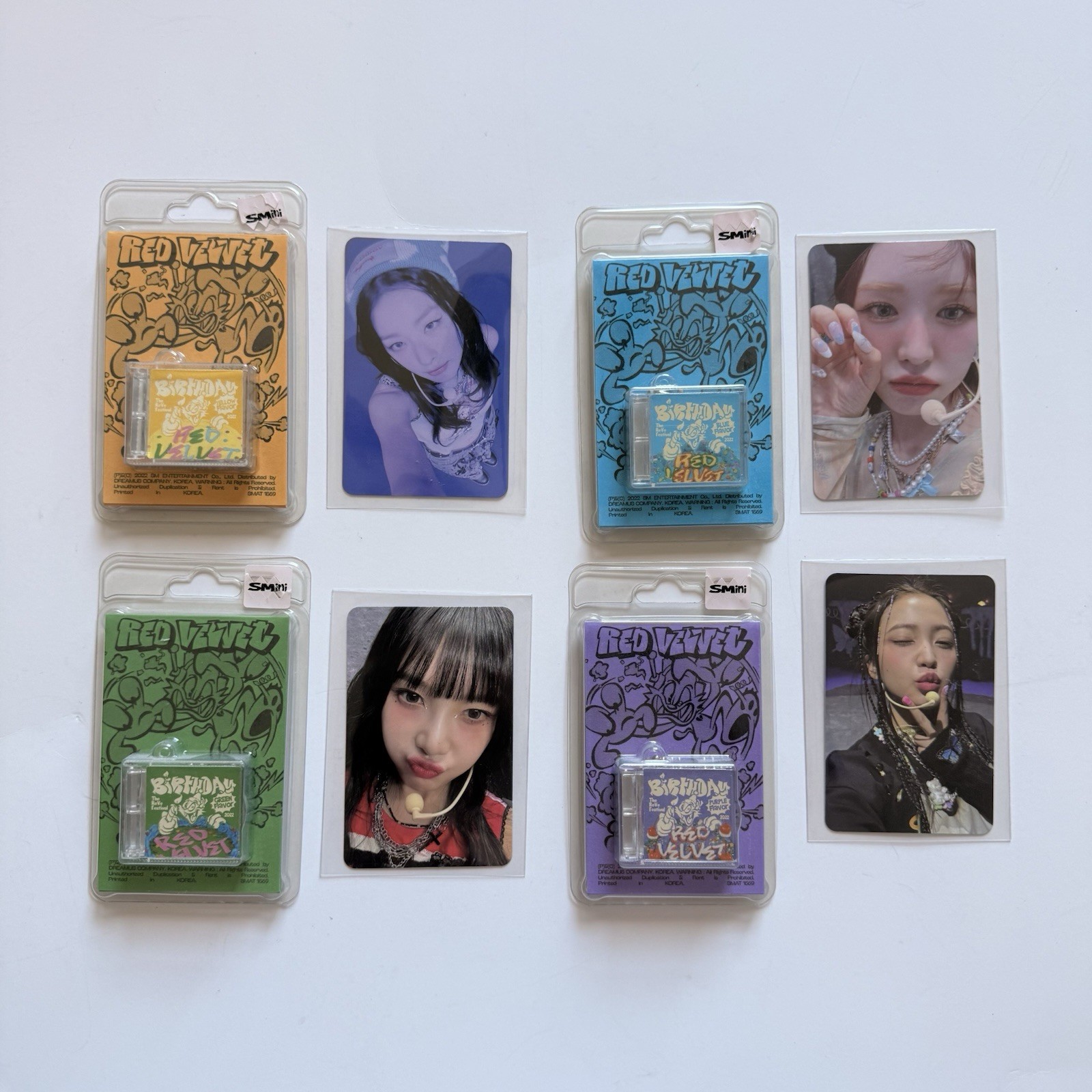 [#2] Red Velvet K-Pop Reve Festival: 2022 Birthday Mini Album S-Mini Ver SET
