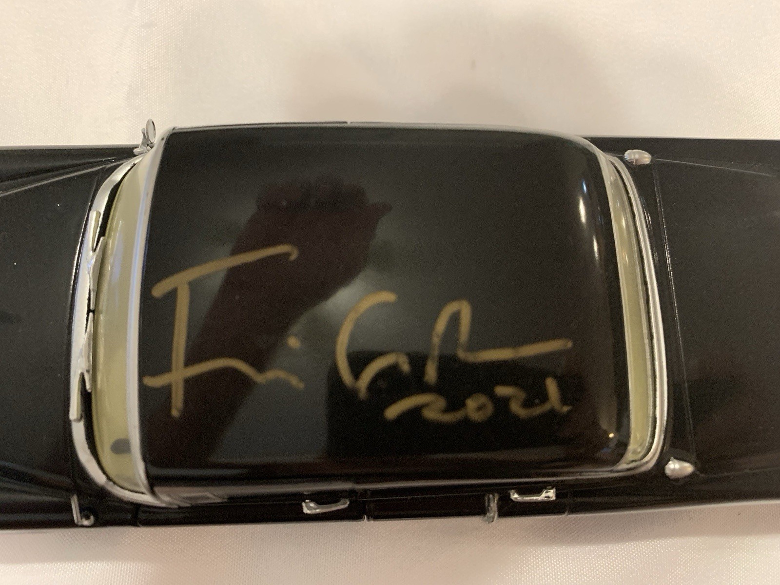 Francis Ford Coppola signed autograph The Godfather Cadillac Die Cast Car