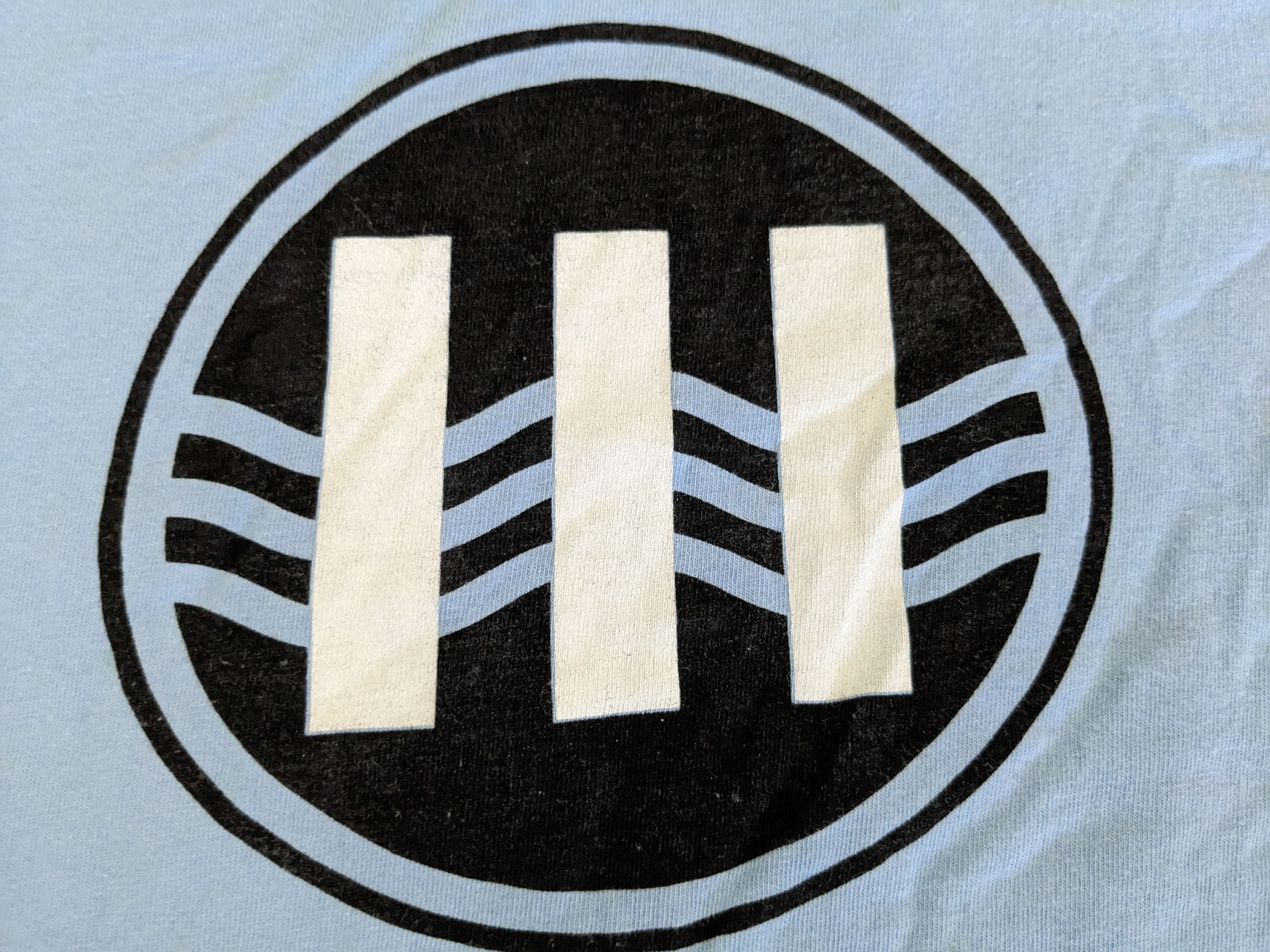 Jack White Blunderbus Tour Shirt – Light Blue Womens Large