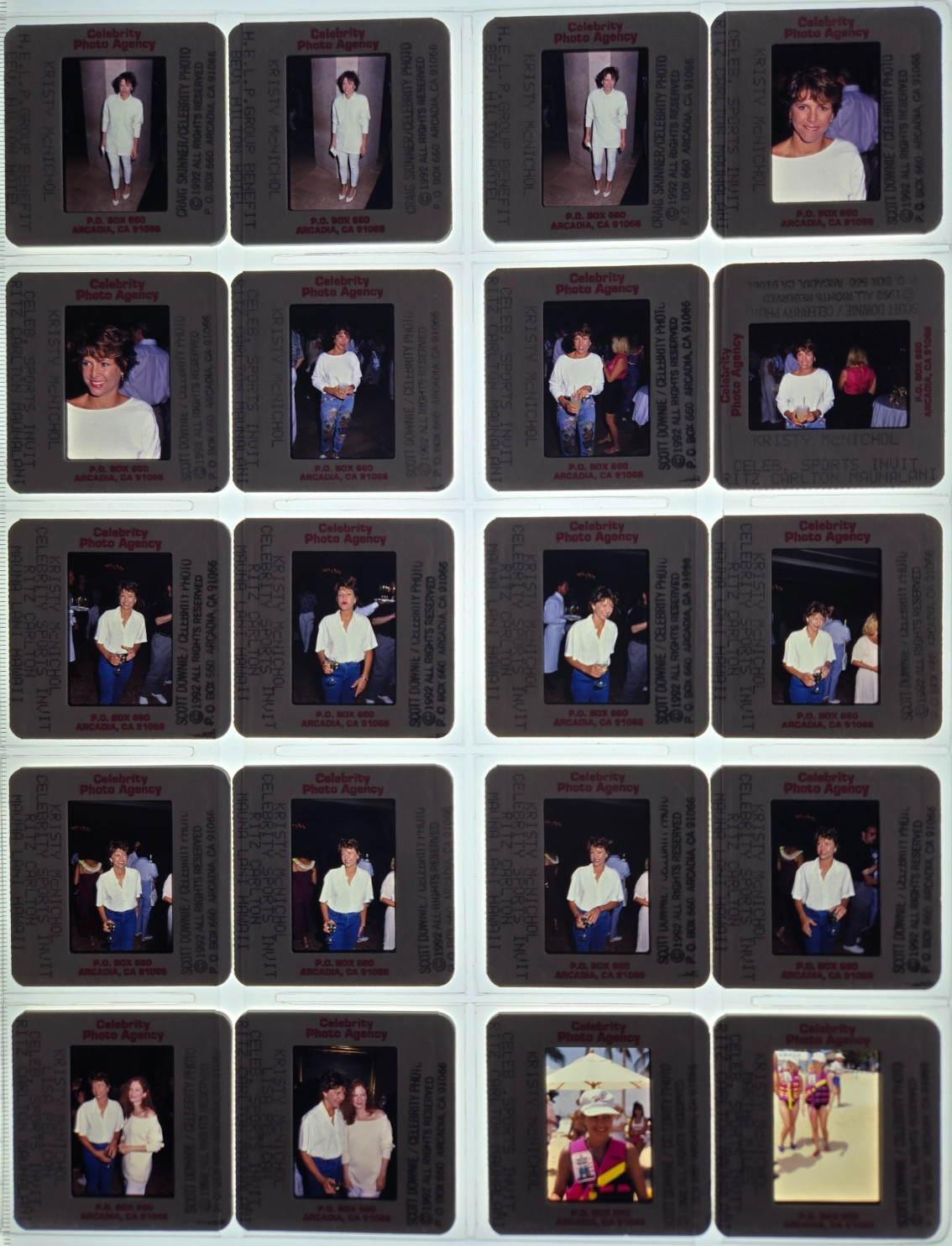 Kristy McNichol (Family, Little Darlings, Empty Nest) 35mm Slide Photo Lot of 39