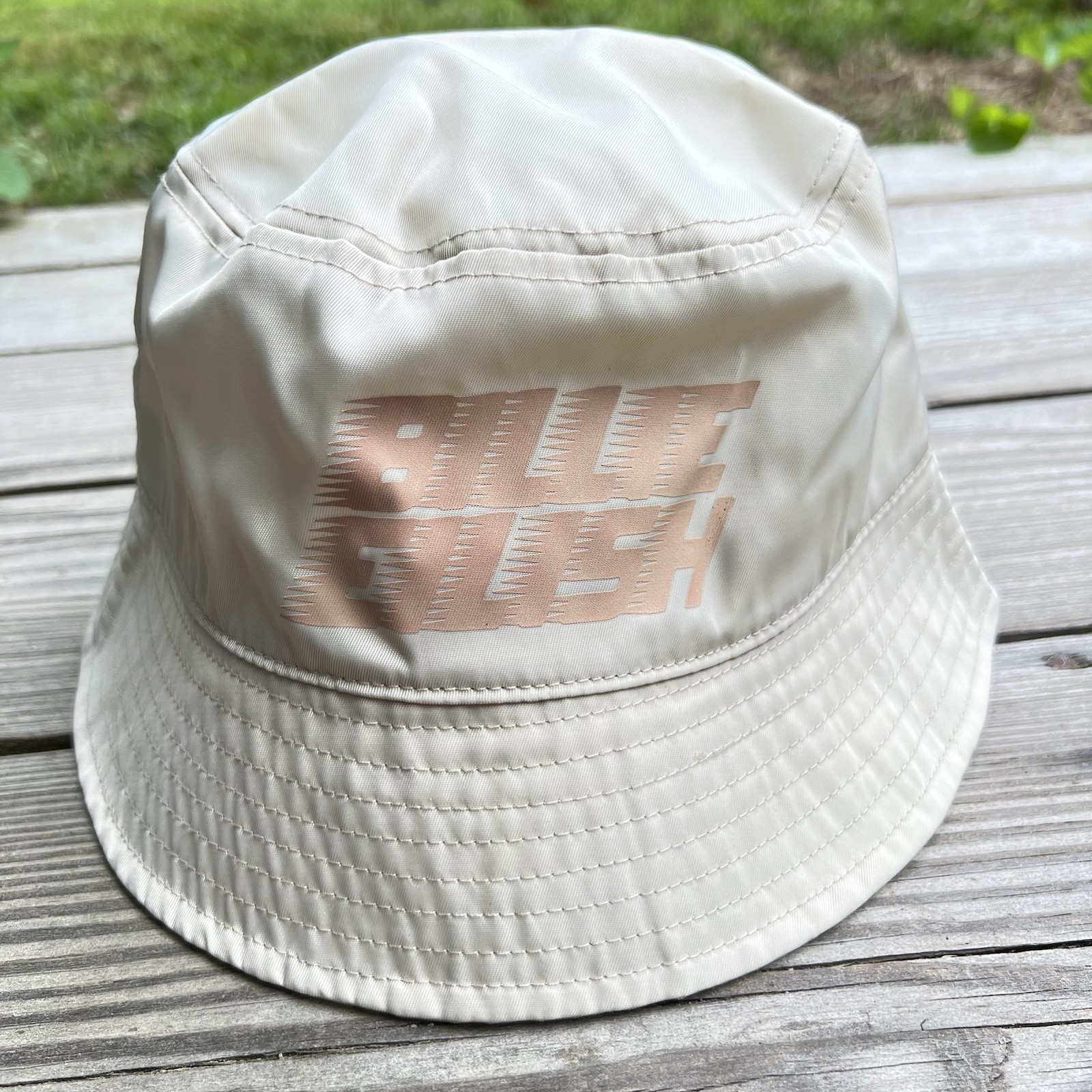 Billie Eilish H&M Bucket Hat Biege Tan Cream Divided Medium Large