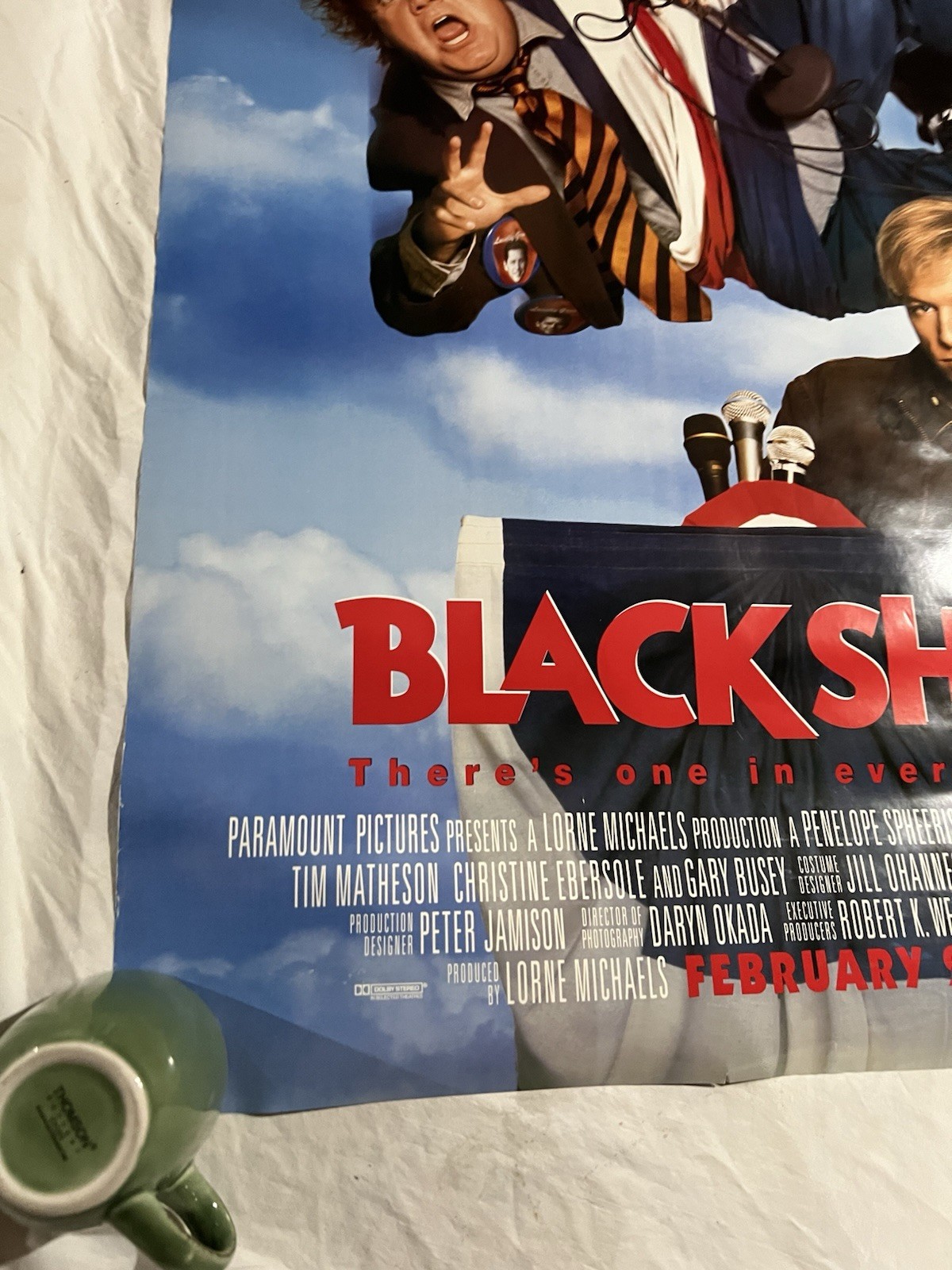 BLACK SHEEP – 1996 Original DS 27×40 Rolled Movie Poster – Chris Farley + Spade