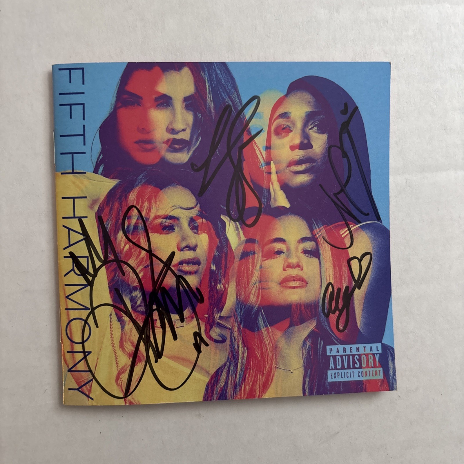 Fifth Harmony Signed Self-Titled CD Booklet ONLY