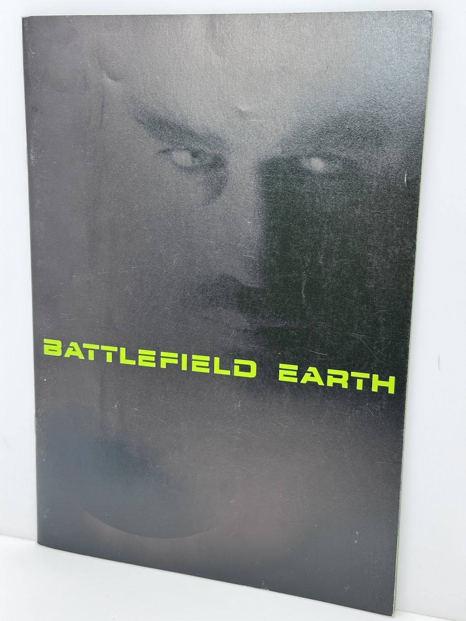 Battlefield Earth (2000) Japanese Movie Program — John Travolta Barry Pepper