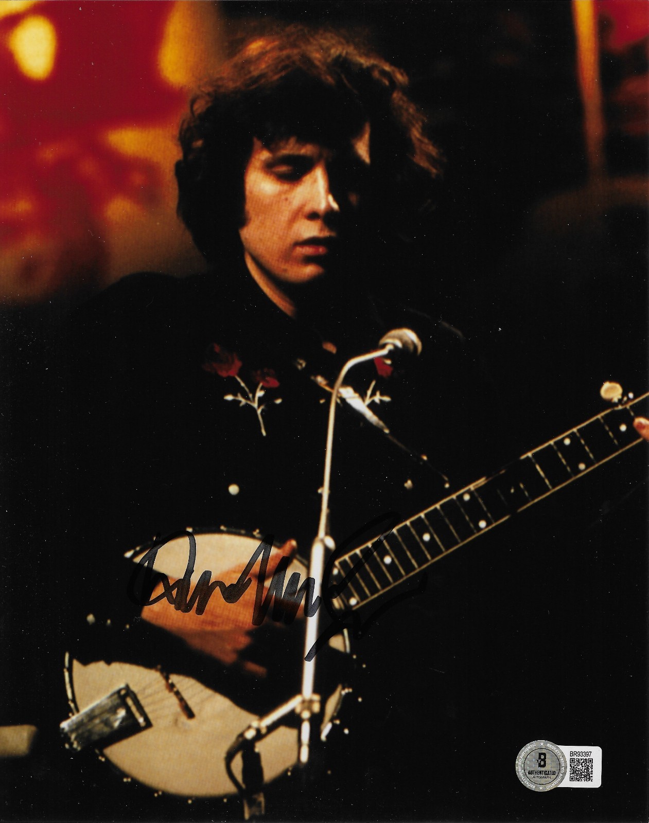 Don McLean Signed 8×10 Photo Autographed BAS American Pie Day the Music Died 97