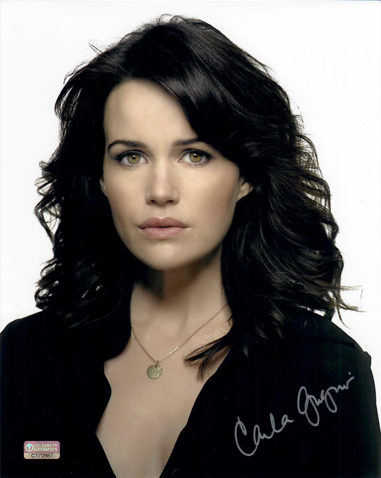 Carla Gugino Original Autographed 8×10 Signed photo with CA Cert of Auth & FSD