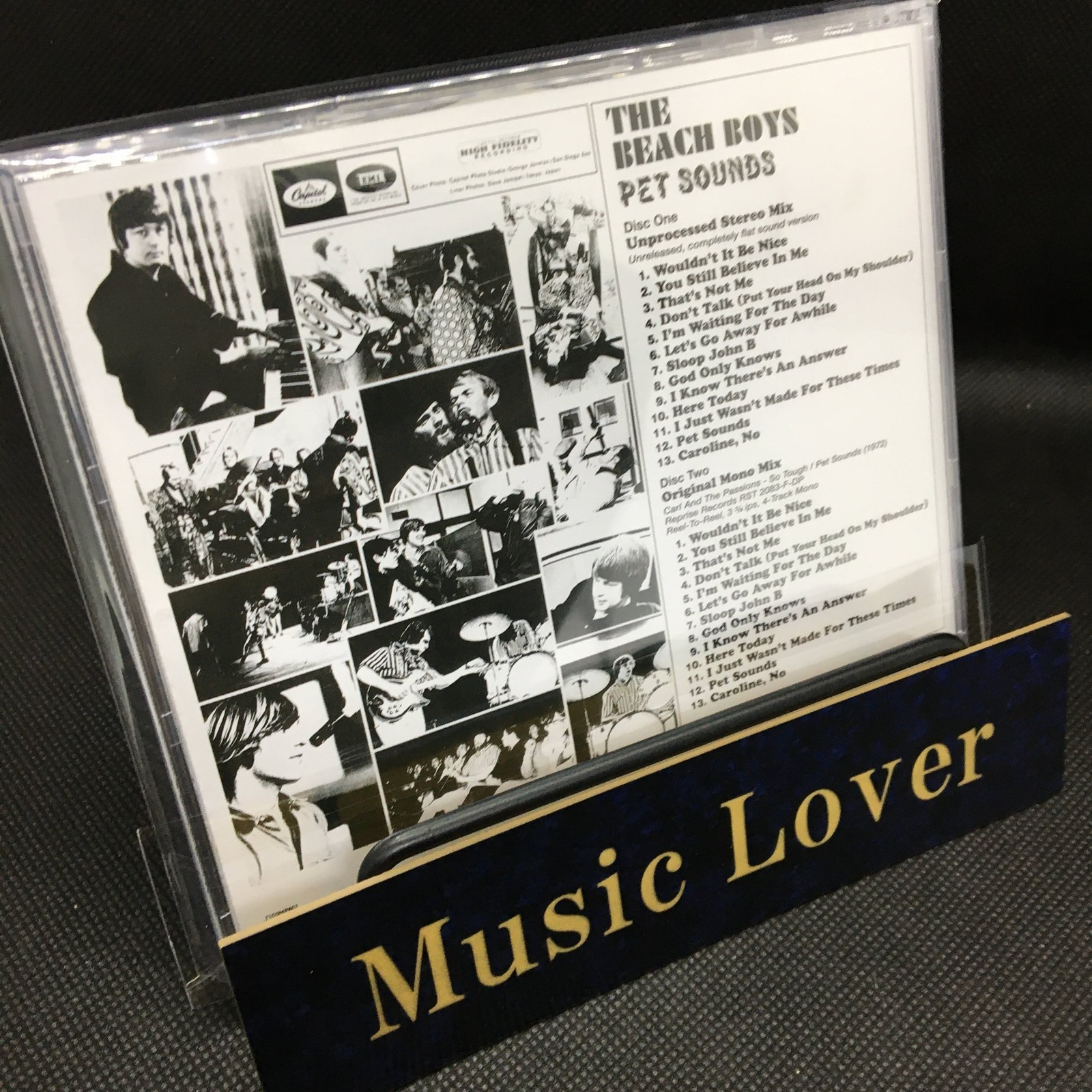 BEACH BOYS / PET SOUNDS: UNPROCESSED STEREO & REEL TO REEL MONO / 2CD