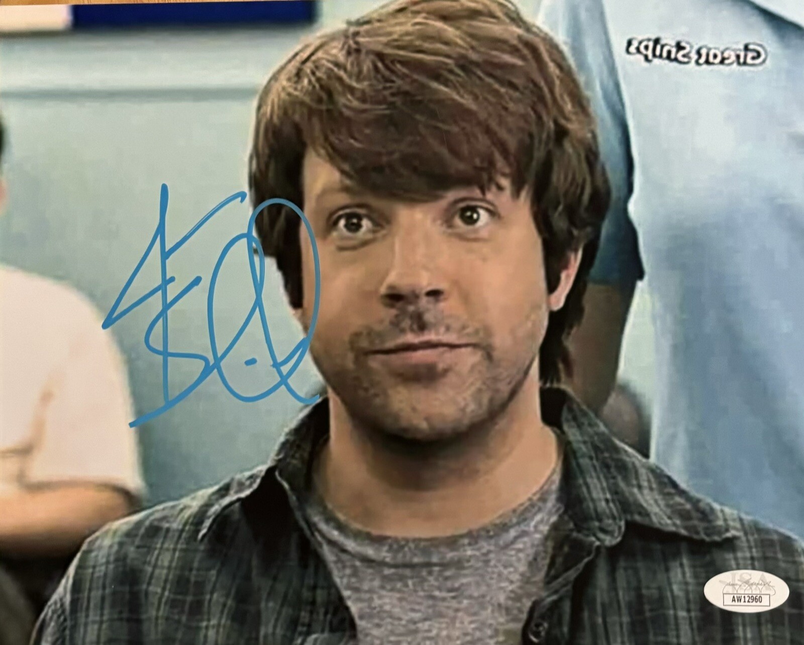 We’re The Millers JASON SUDEIKIS Signed Autograph 8×10 Photo “DAVID” JSA