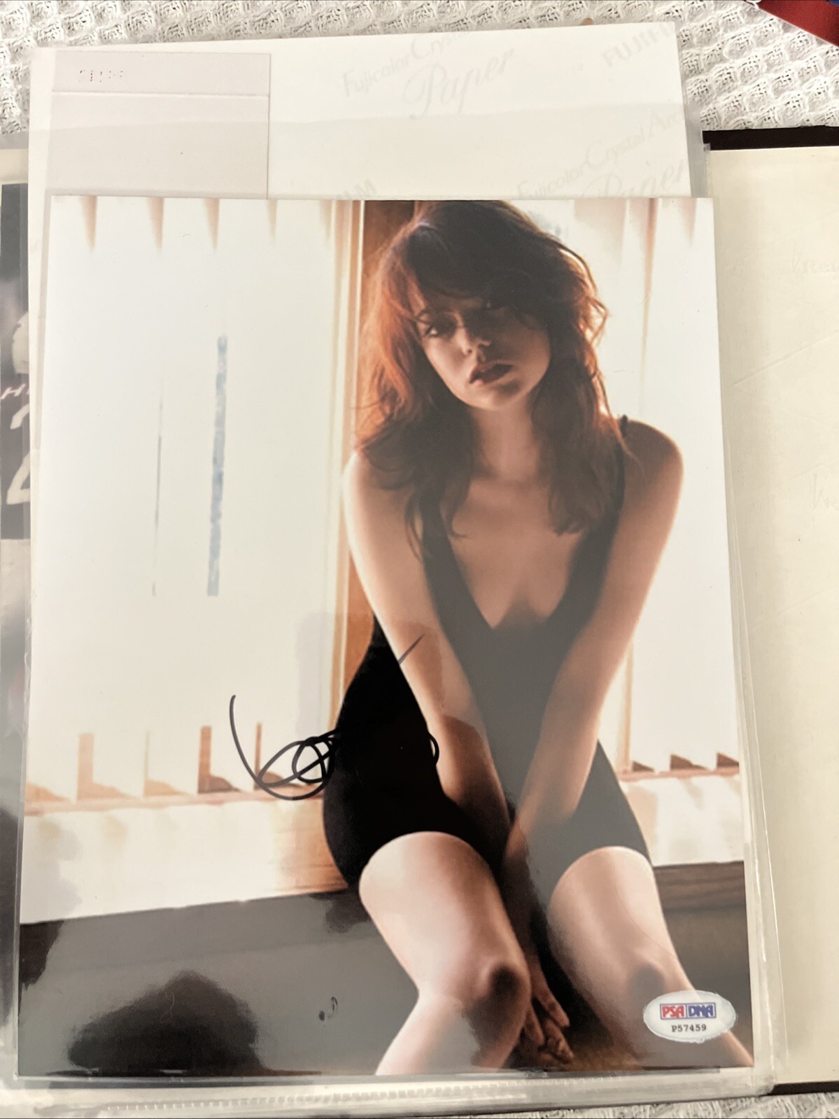 Emma Stone signed 8×10 Picture autographed Photo Pic and COA