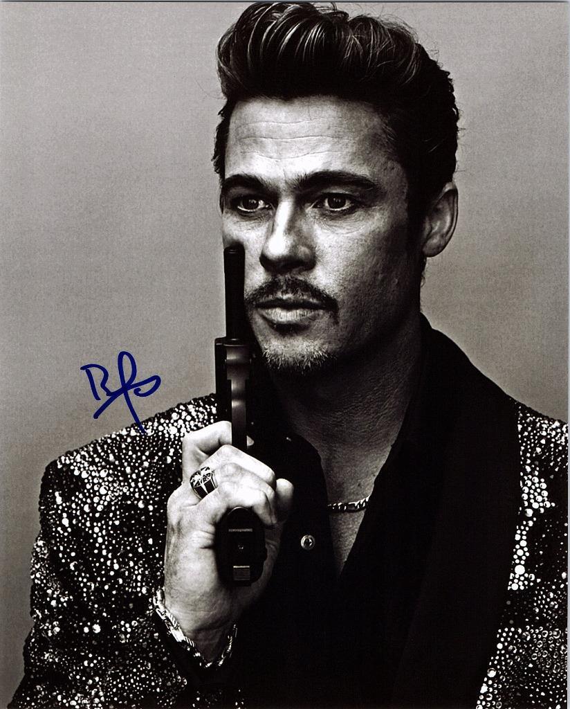 Brad Pitt Autographed 8×10 Photo signed Picture + COA