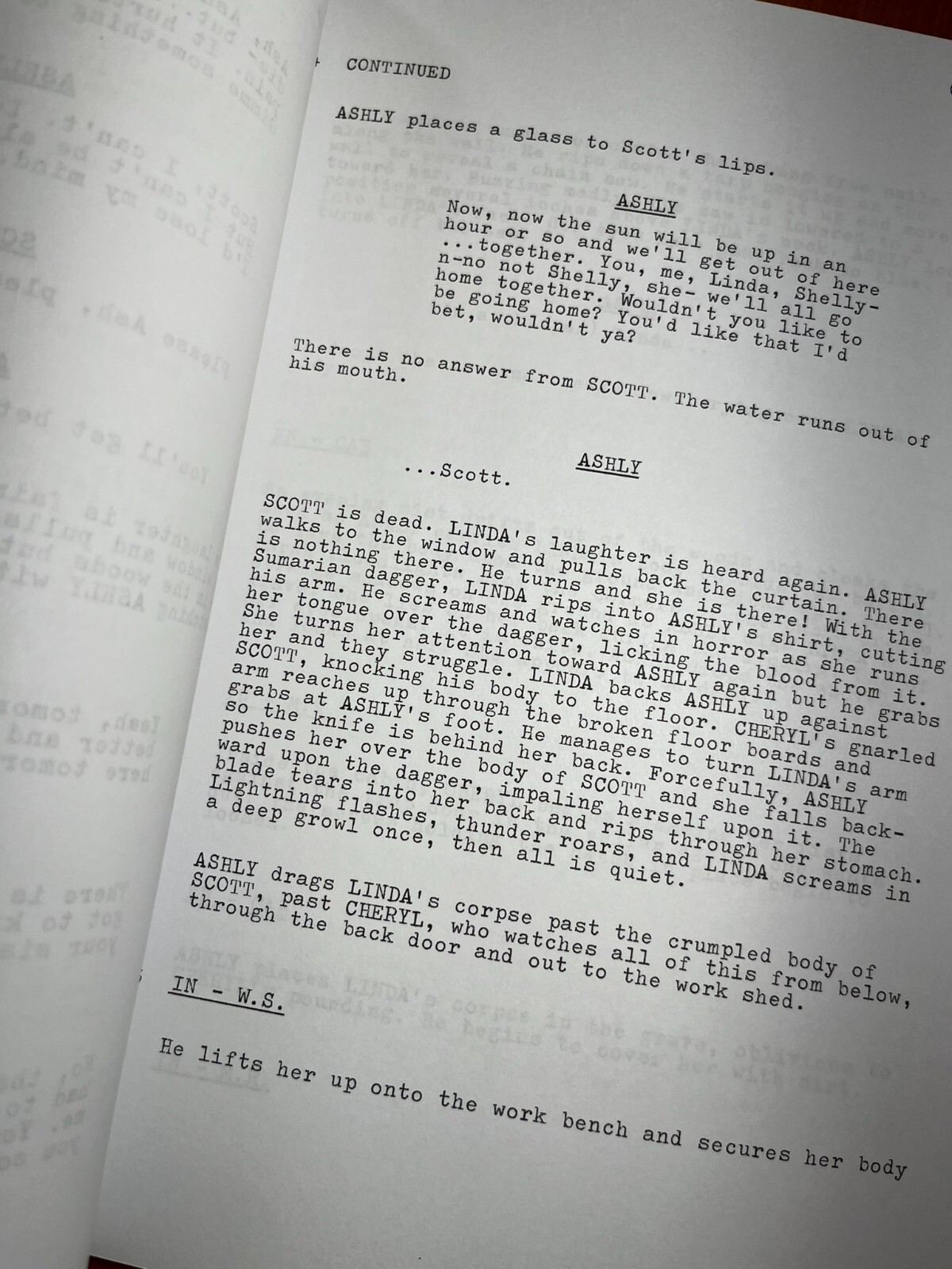 Evil Dead Trilogy Scripts Signed- Autograph Reprints- Horror- :) – The Evil Dead