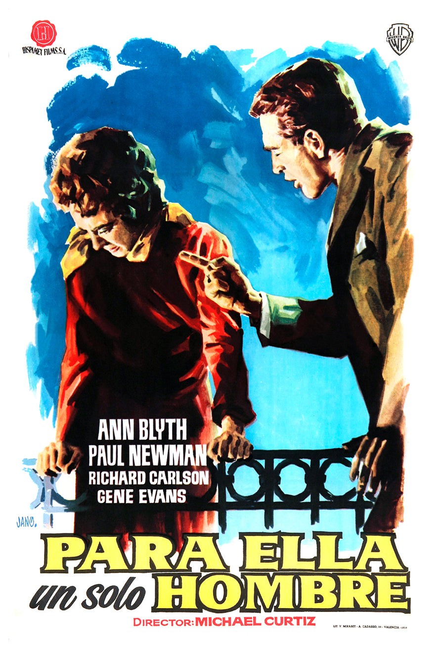 The Helen Morgan Story 1957 – Spain – Classic Movie Poster