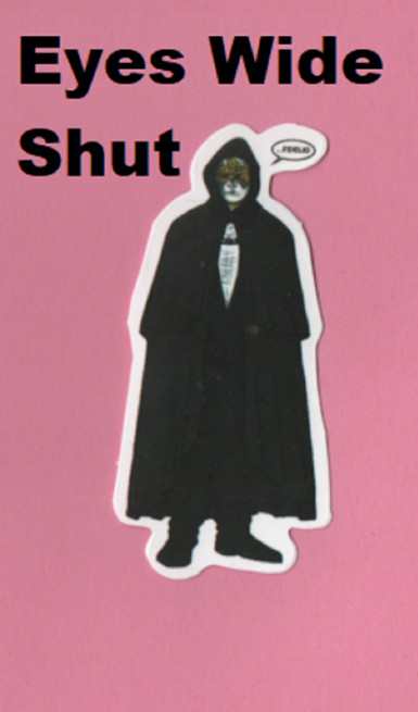 EYES WIDE SHUT Sticker Stanley Kubrick FILM drama EROTIC psychological THRILLER