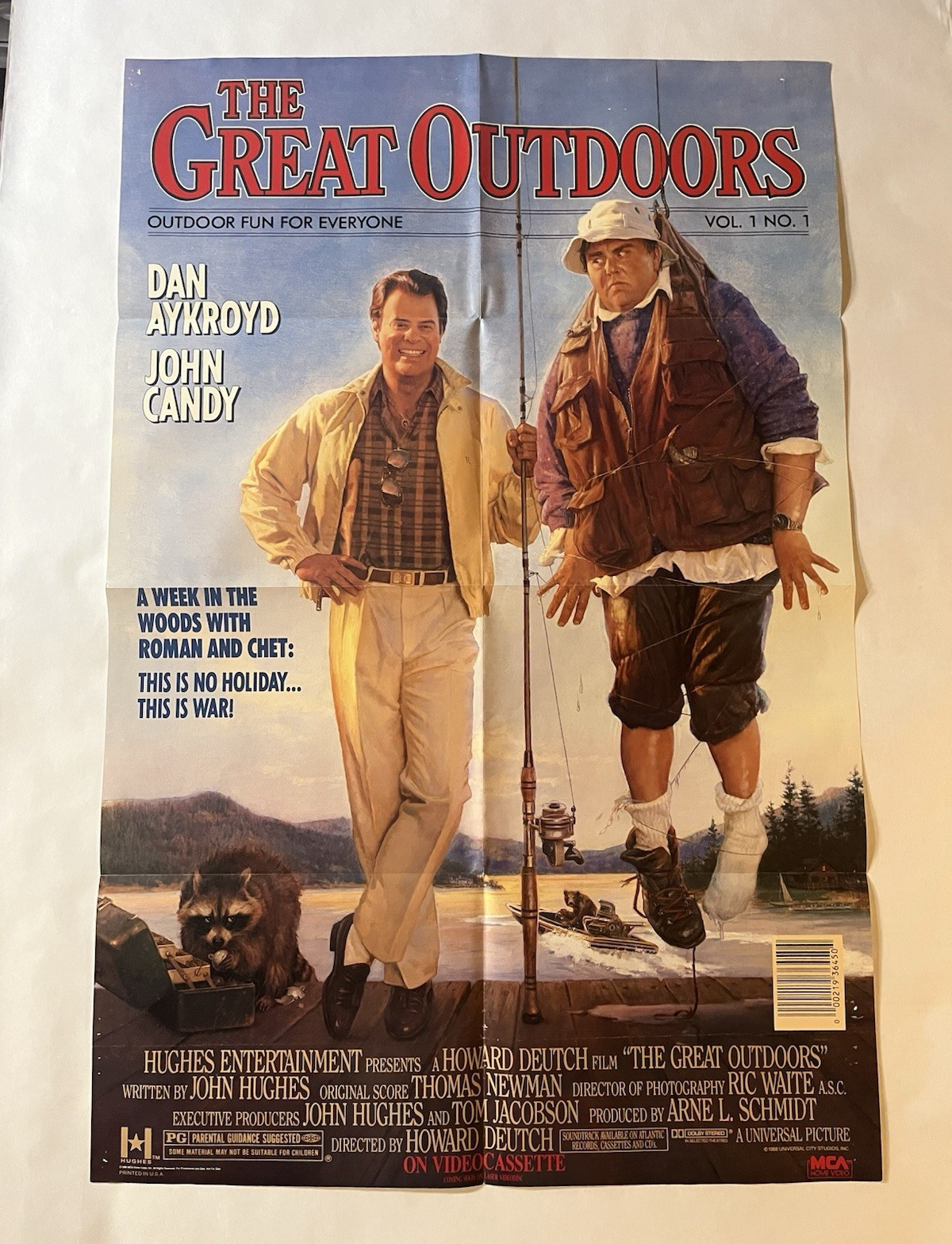 The Great Outdoors Original Movie Poster One Sheet 27 x 40 in Dan Aykroyd