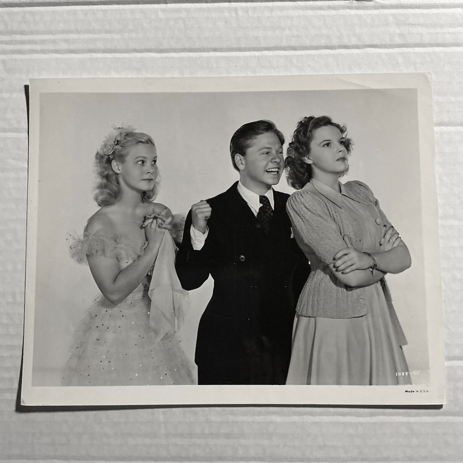 Judy Garland Mickey Rooney June Preisser Babes in Arms Orig 1939 8×10 Photo