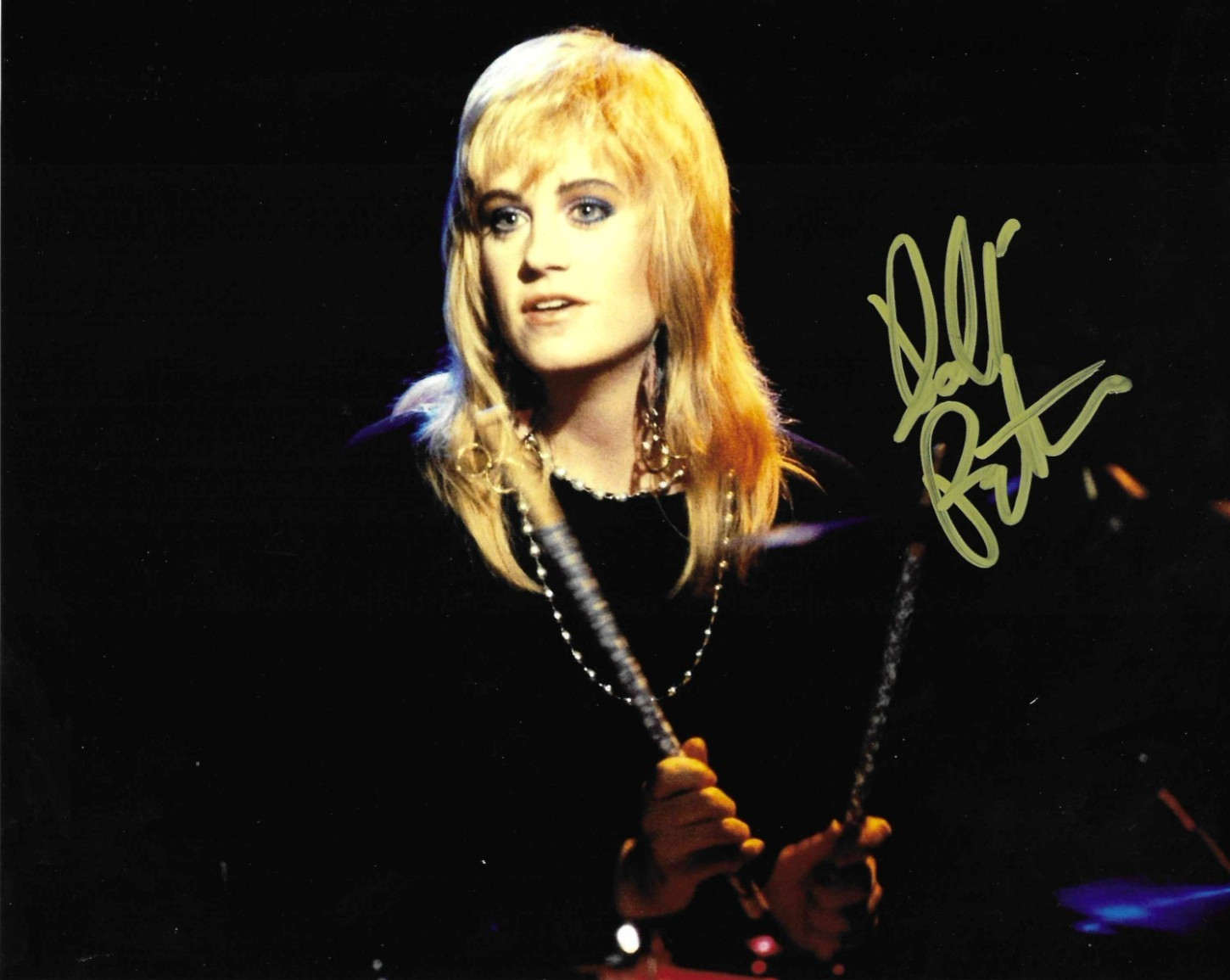 * DEBBI PETERSON * signed 8×10 photo * THE BANGLES * COA *