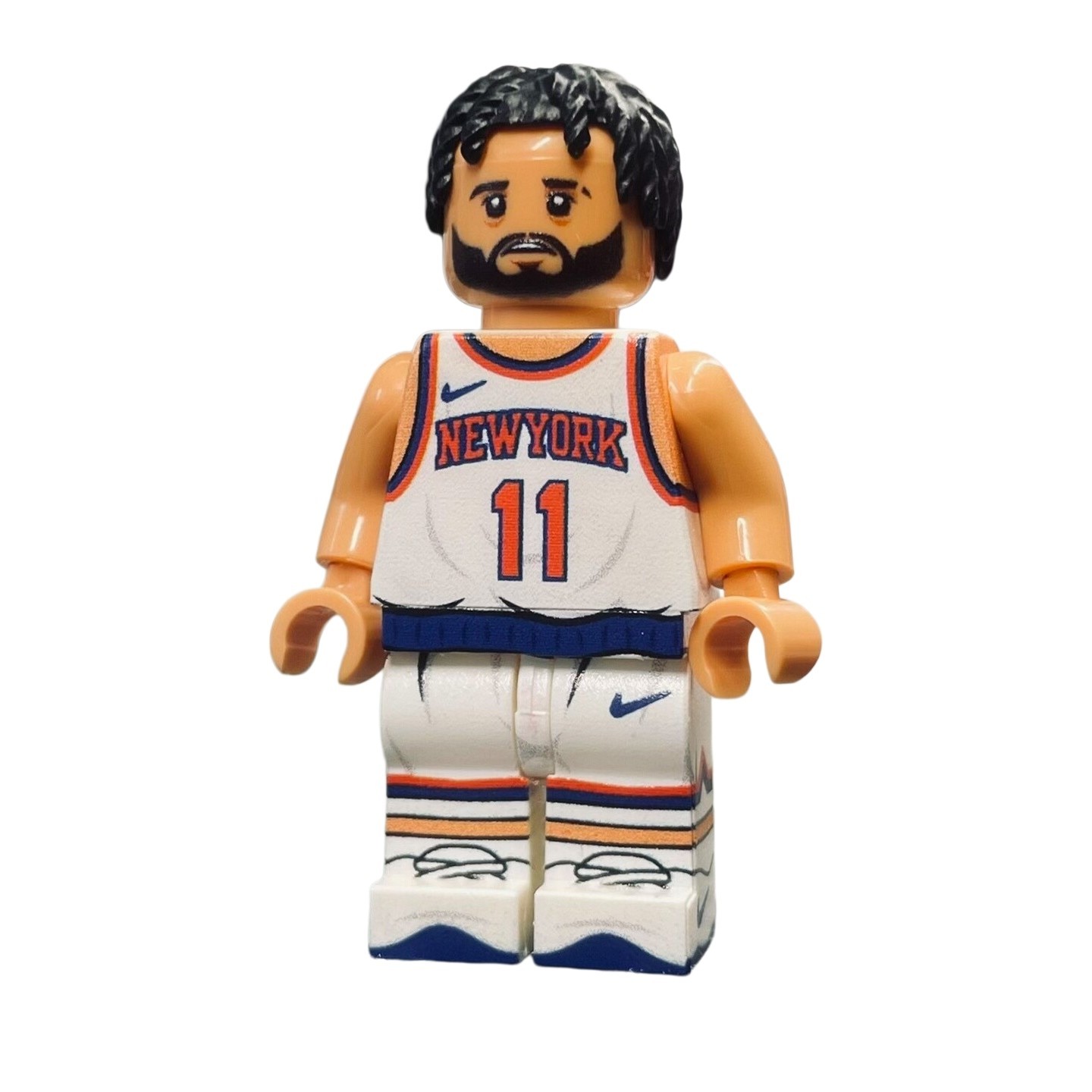 Jalen Brunson Custom Handmade Mini Figure – NBA New York Knicks Basketball Guard