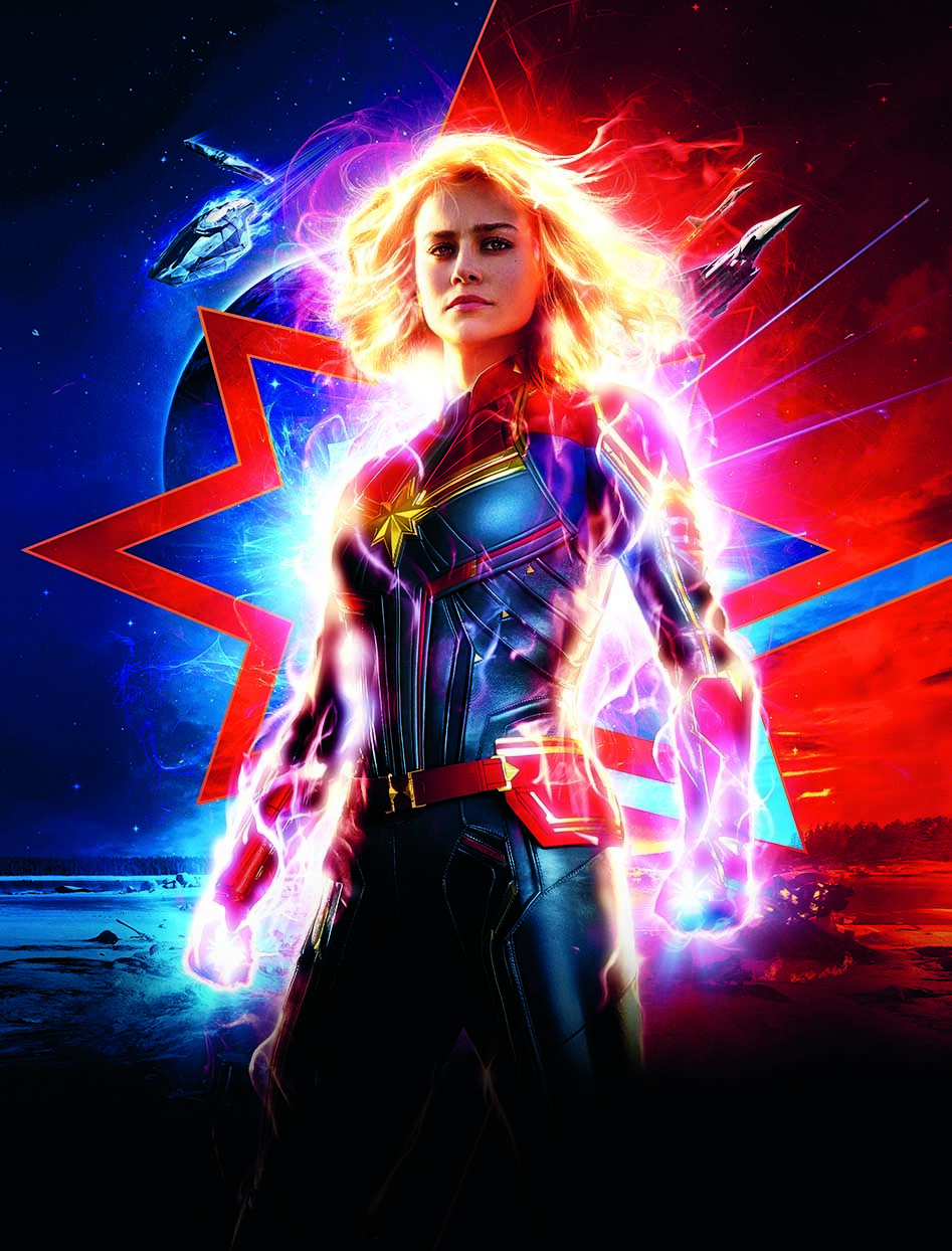 Brie Larson Carol Danvers Captain Marvel 2019 Photo – CL1553