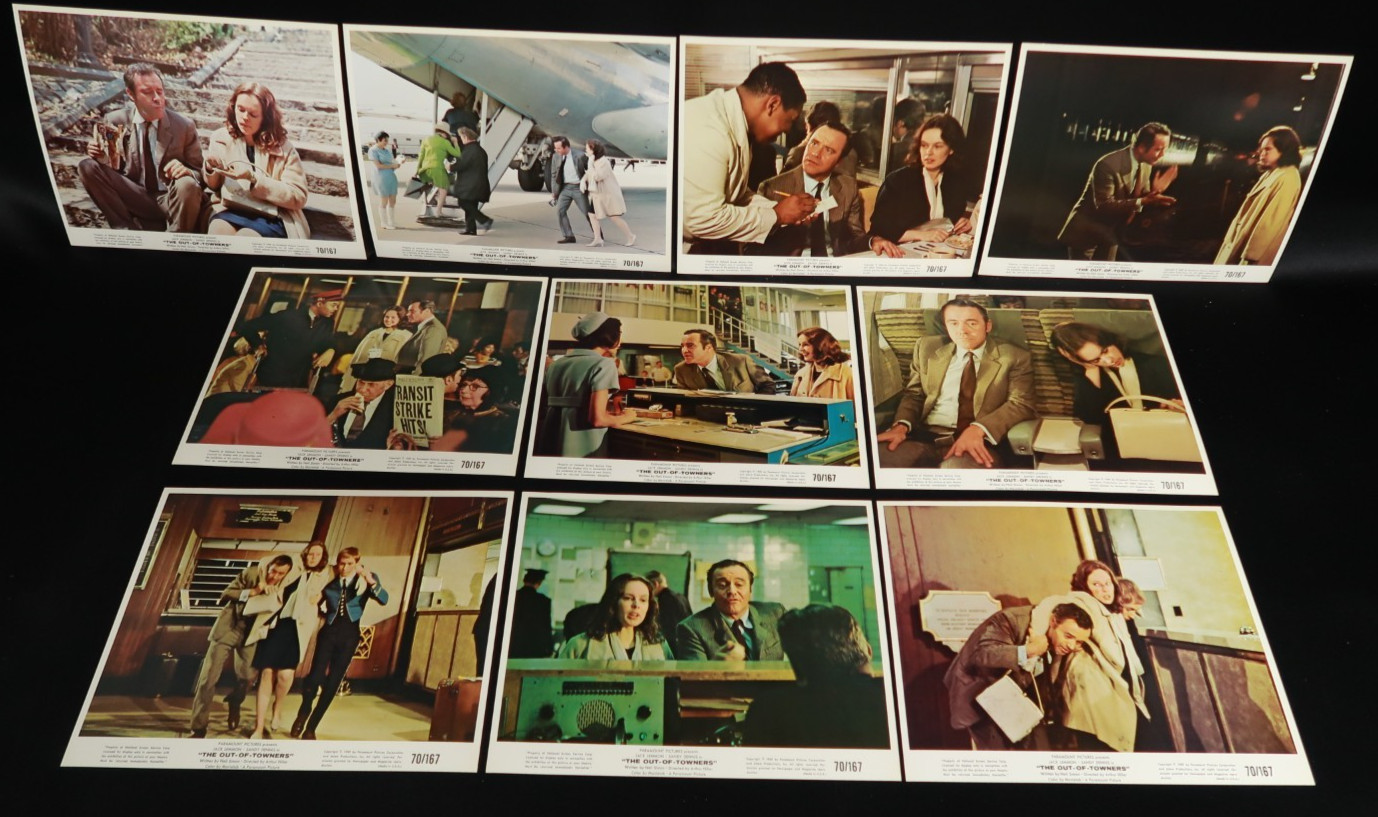 The Out of Towners Lobby Cards 1970 Mini Stills 8 x 10 NSS 70/167 Jack Lemmon